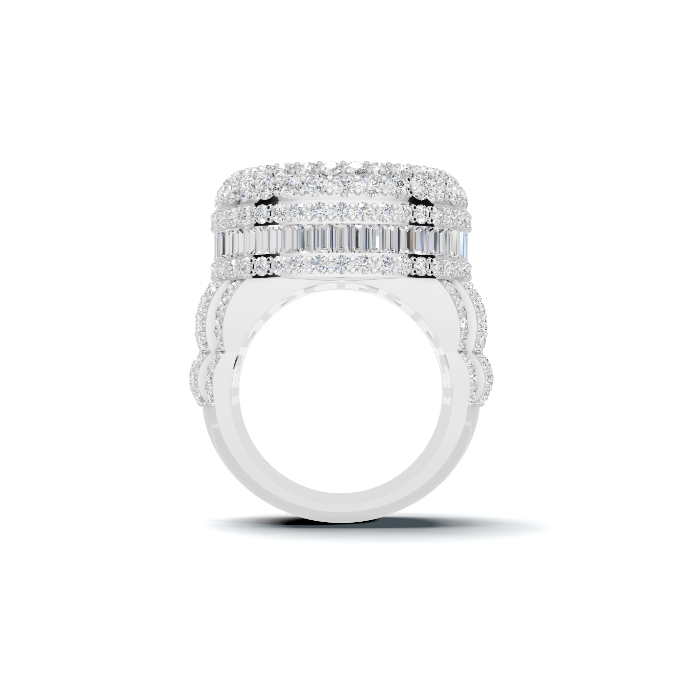 Luxe Baguette Statement Ring