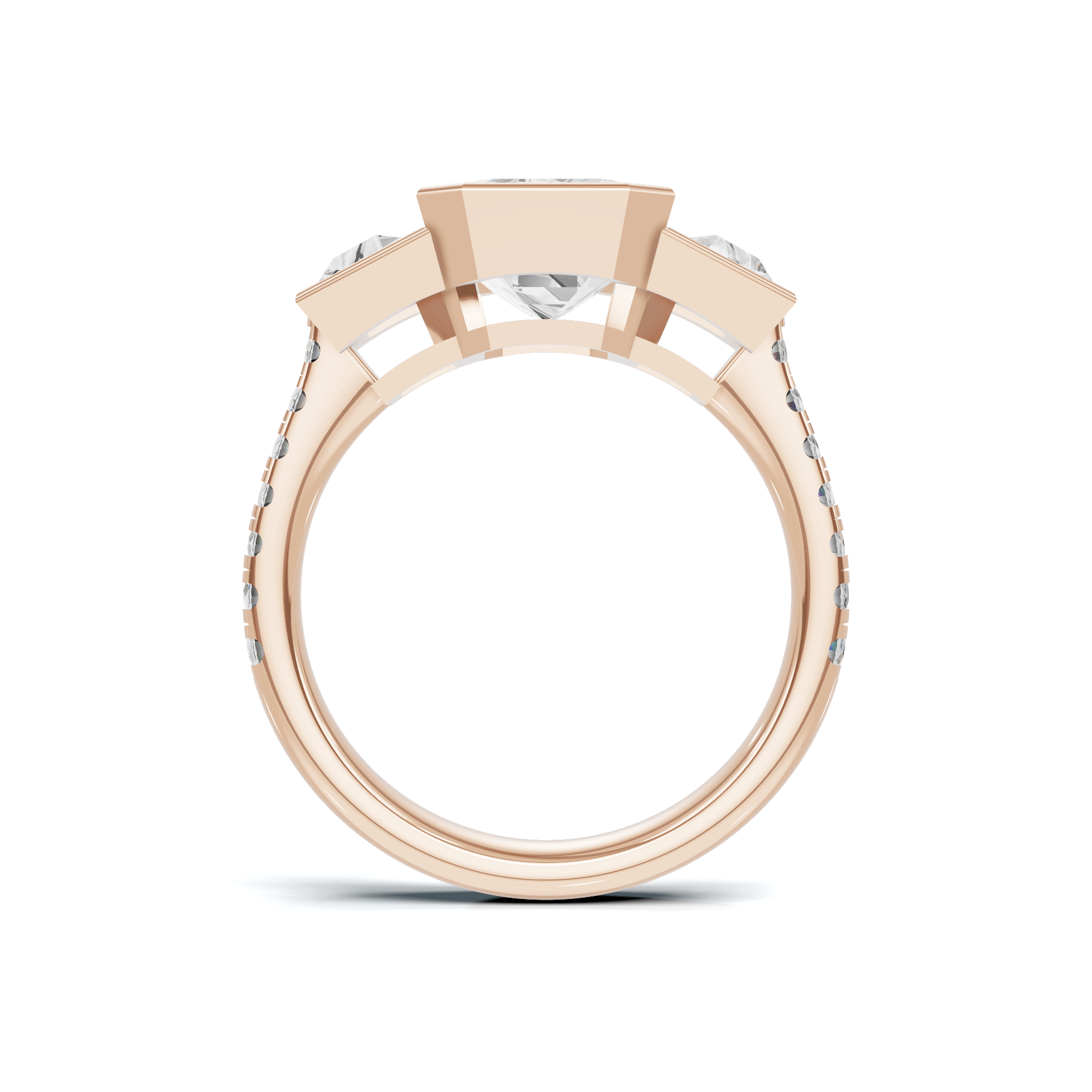 Luxe Bezel Set Ring