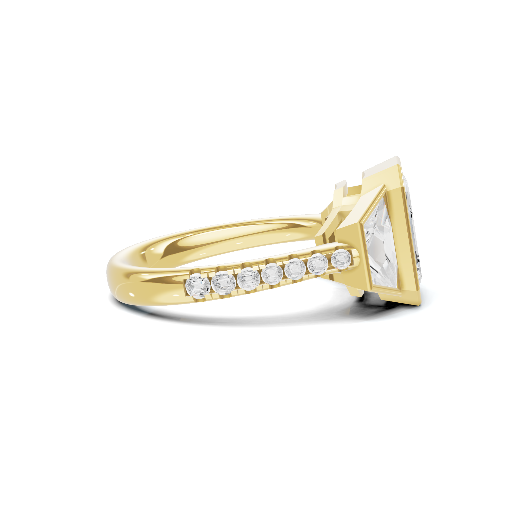 Luxe Bezel Set Ring