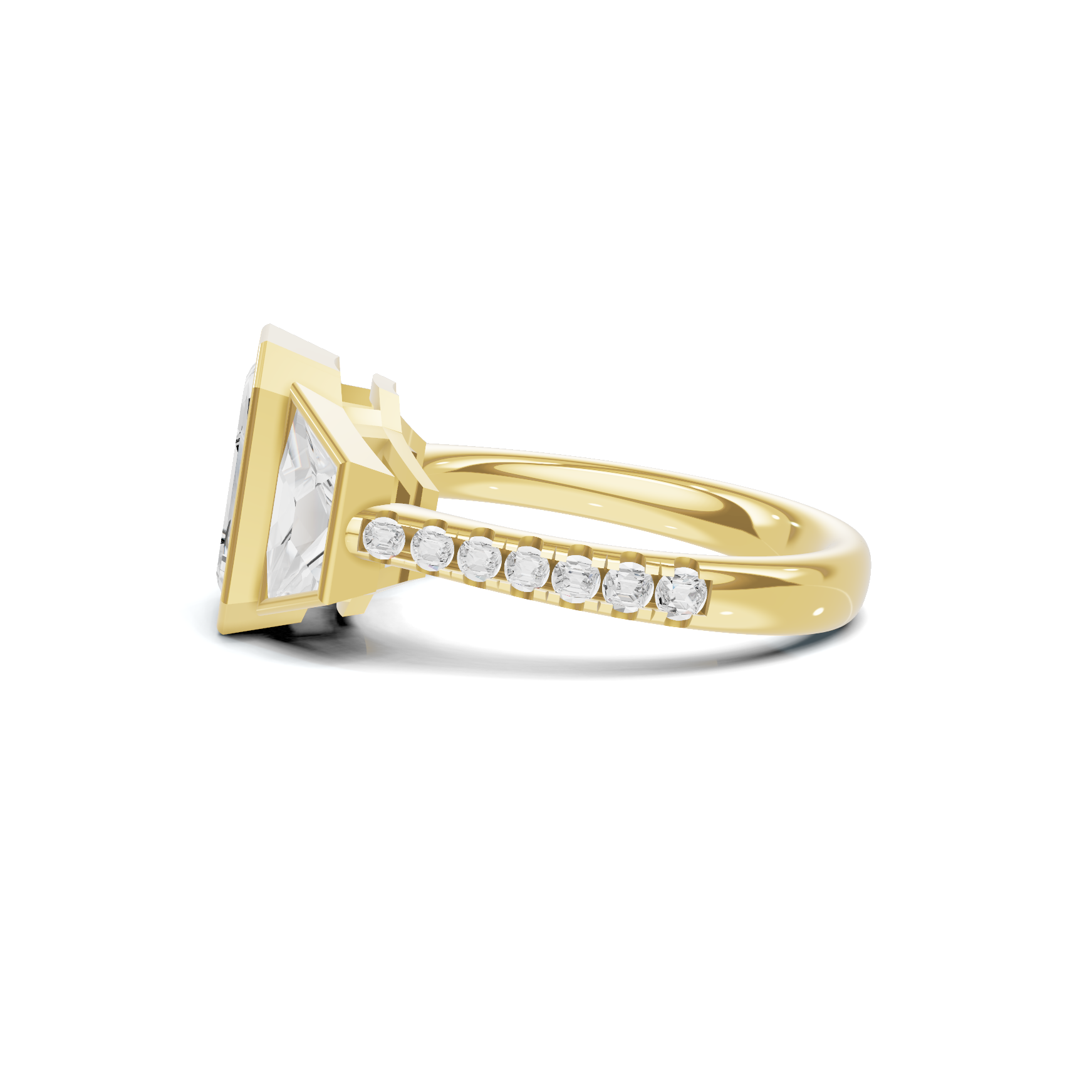 Luxe Bezel Set Ring