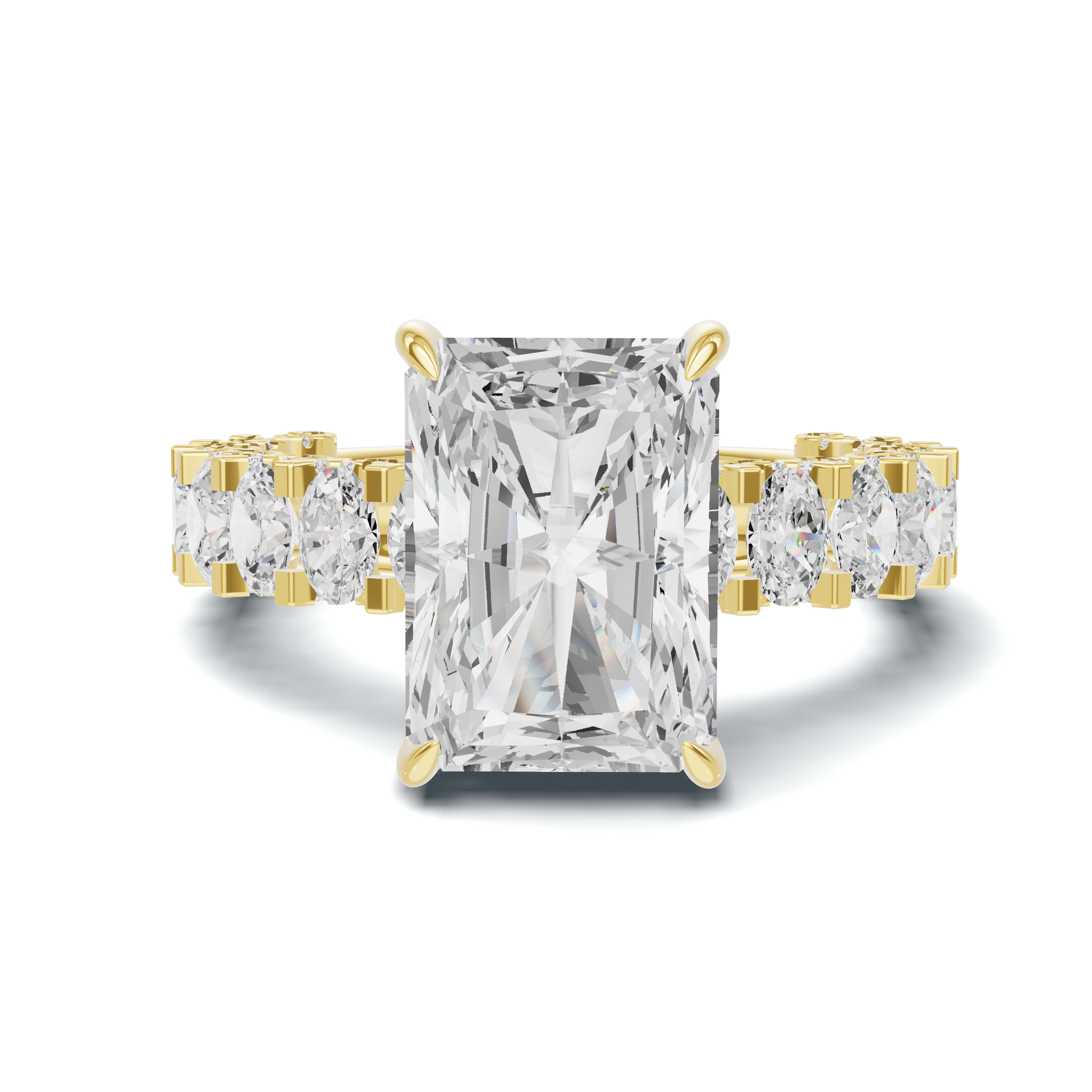 Luxe Brilliant Pave Infinity Ring