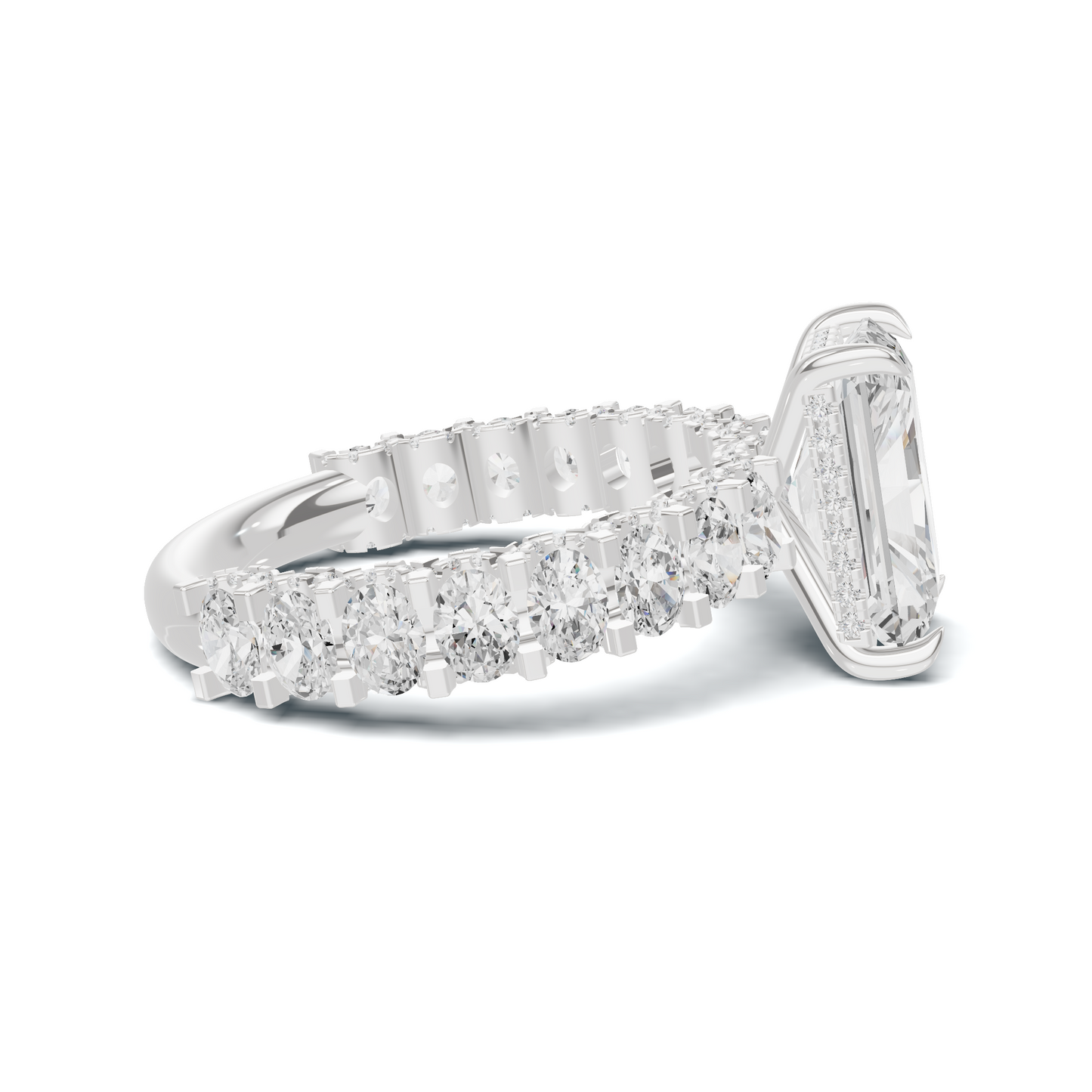 Luxe Brilliant Pave Infinity Ring