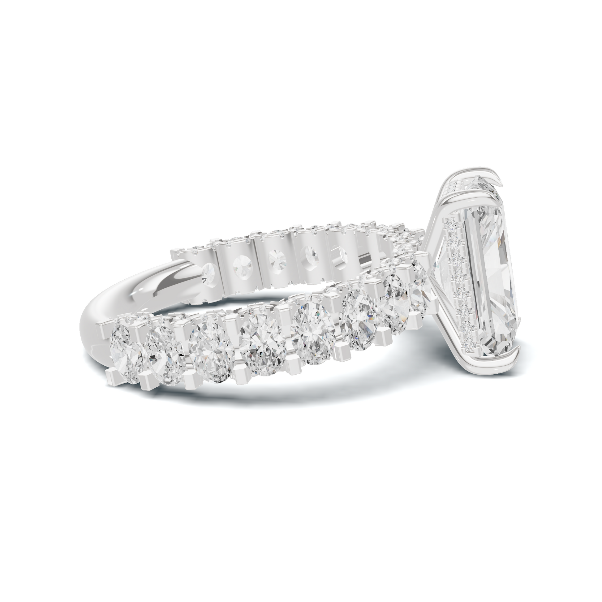 Luxe Brilliant Pave Infinity Ring