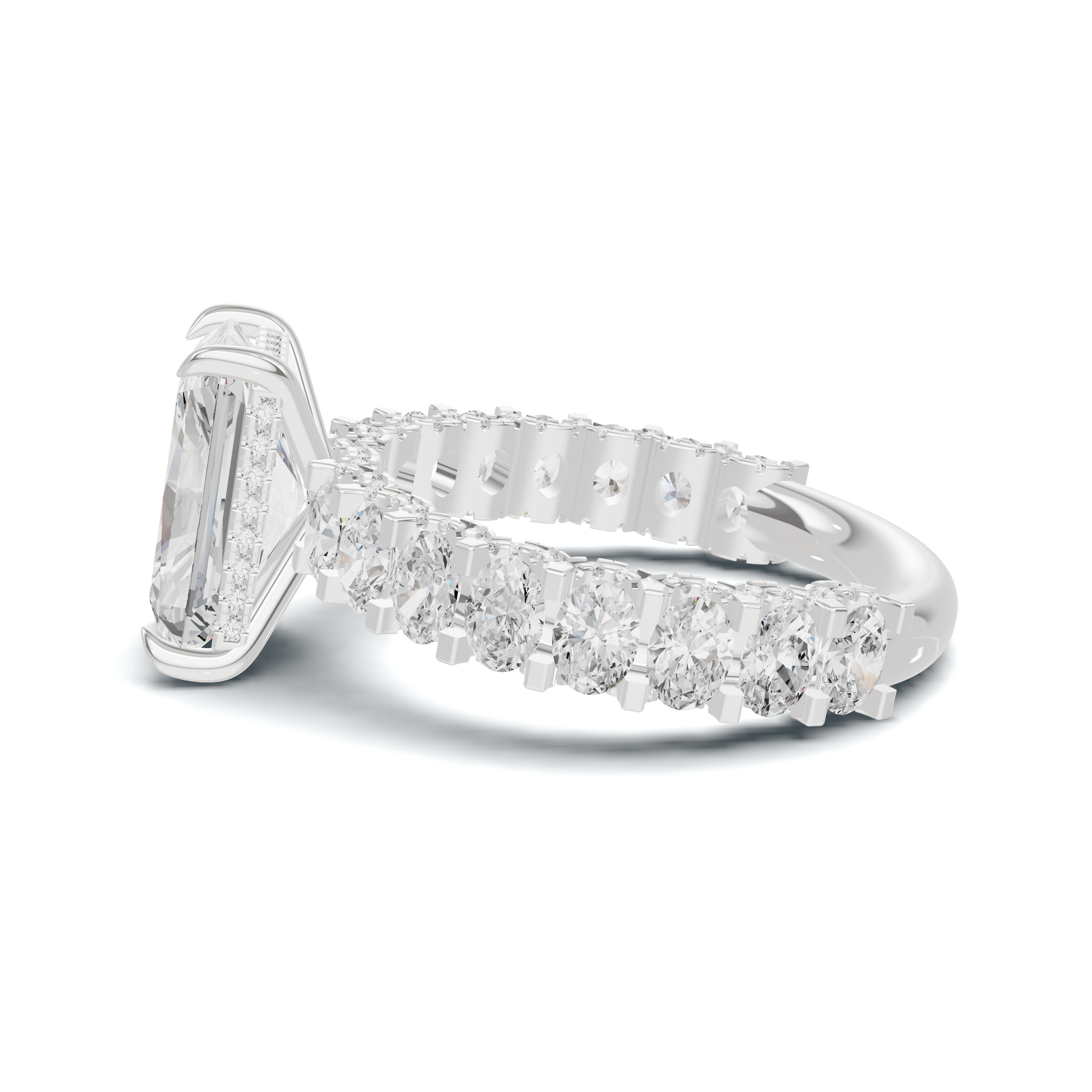 Luxe Brilliant Pave Infinity Ring