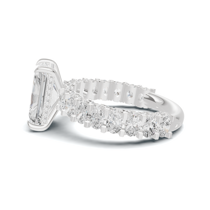 Luxe Brilliant Pave Infinity Ring