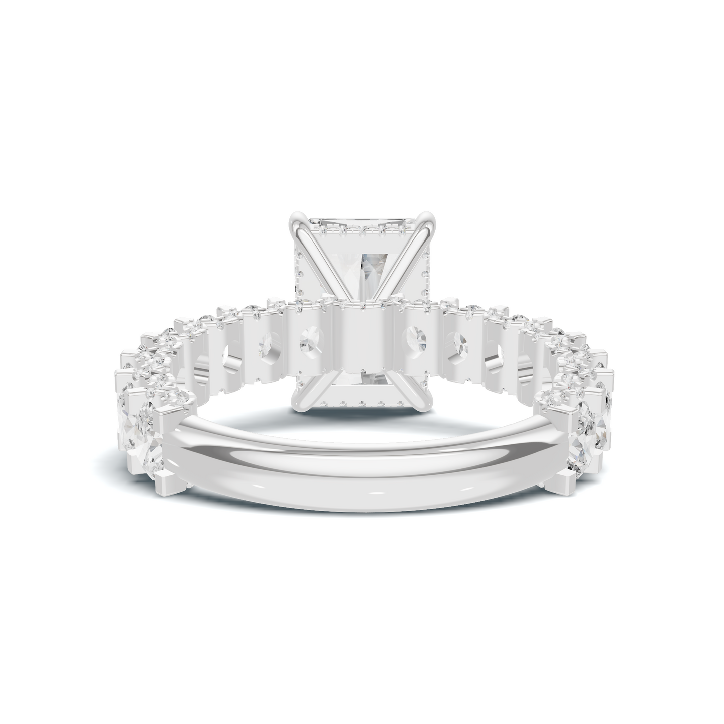 Luxe Brilliant Pave Infinity Ring
