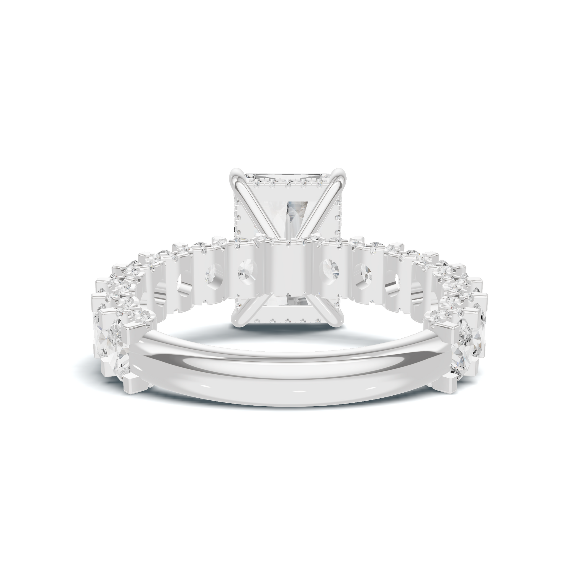 Luxe Brilliant Pave Infinity Ring
