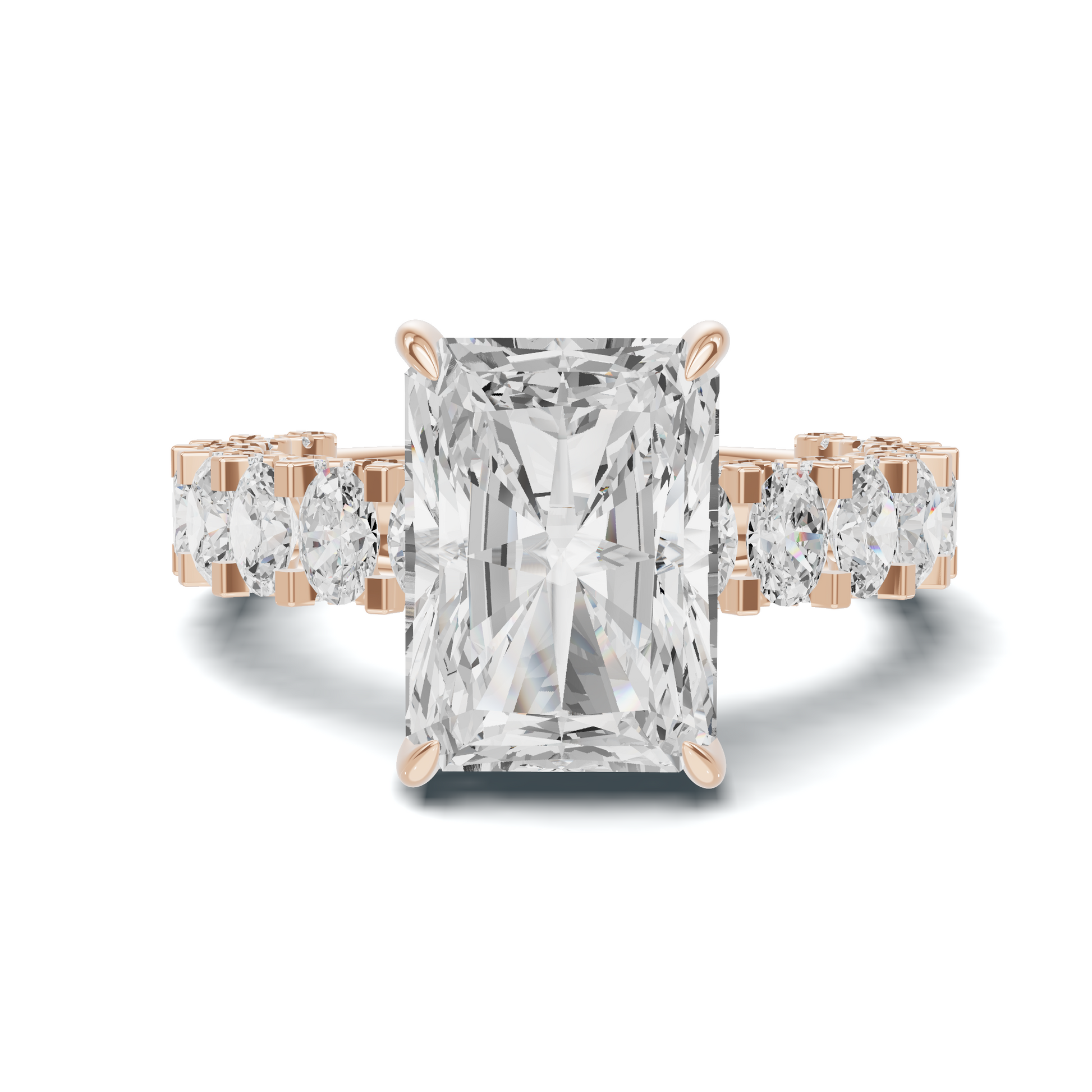 Luxe Brilliant Pave Infinity Ring