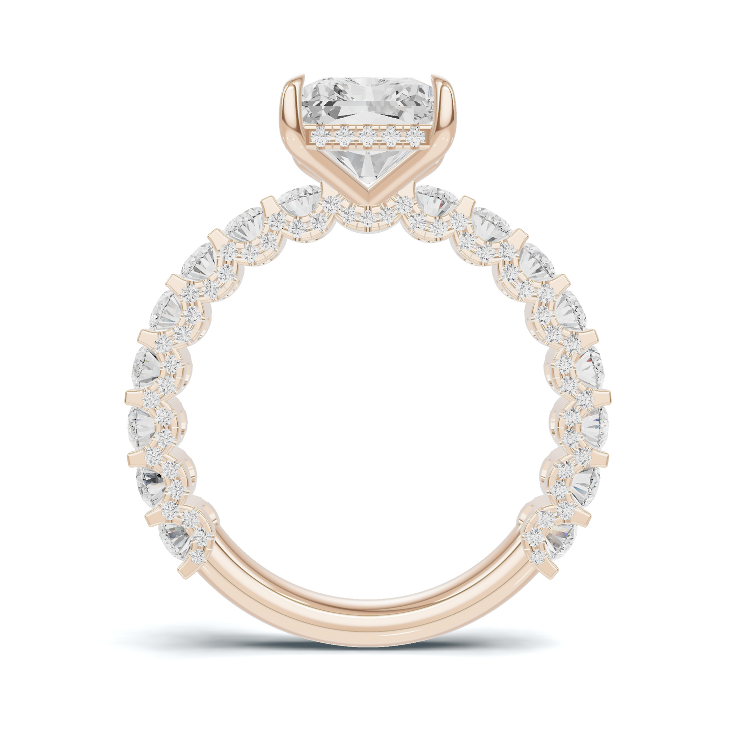 Luxe Brilliant Pave Infinity Ring
