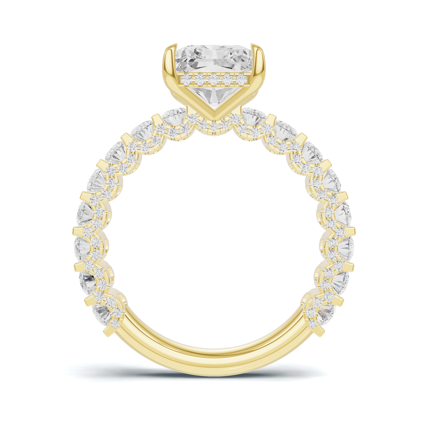 Luxe Brilliant Pave Infinity Ring
