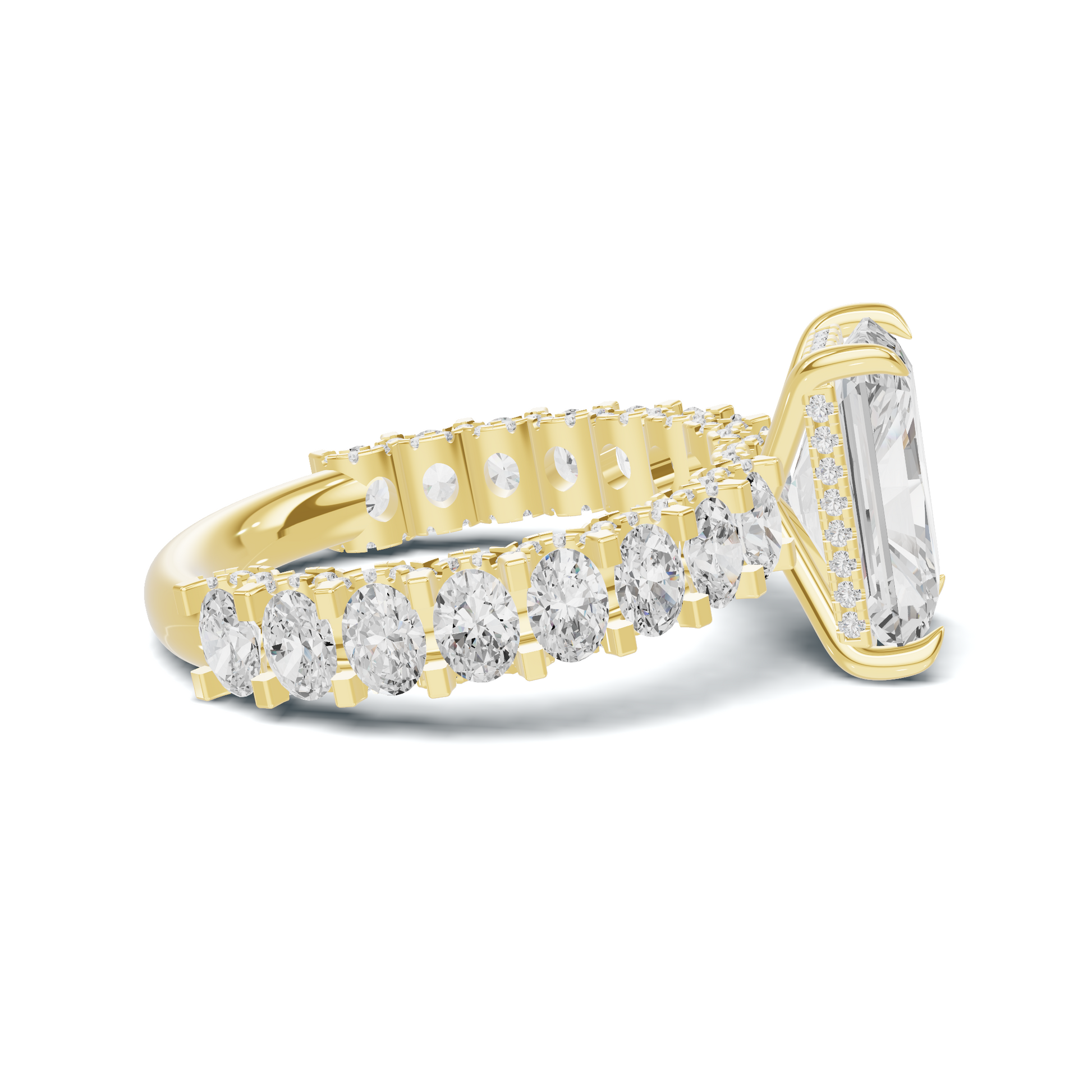 Luxe Brilliant Pave Infinity Ring