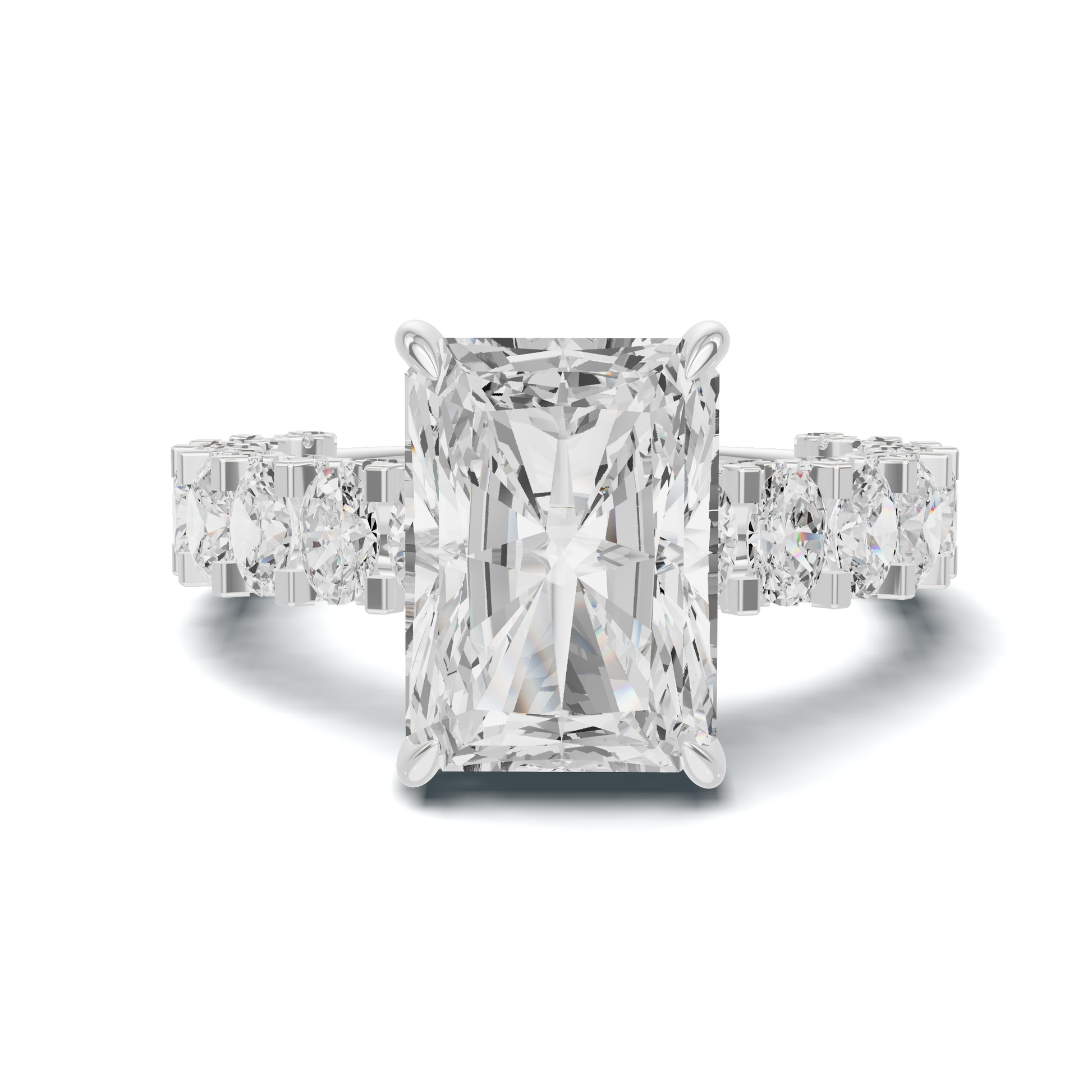 Luxe Brilliant Pave Infinity Ring