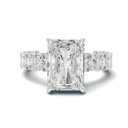 Luxe Brilliant Pave Infinity Ring