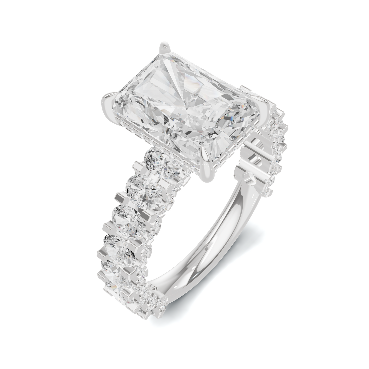 Luxe Brilliant Pave Infinity Ring