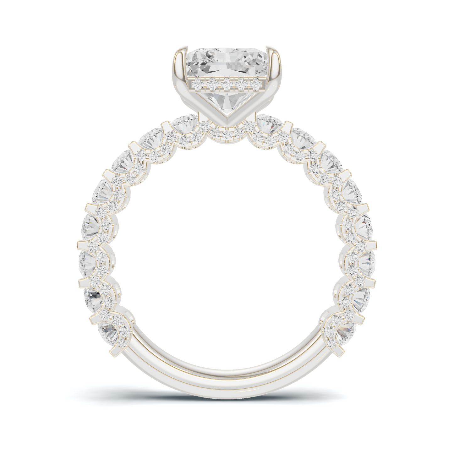 Luxe Brilliant Pave Infinity Ring