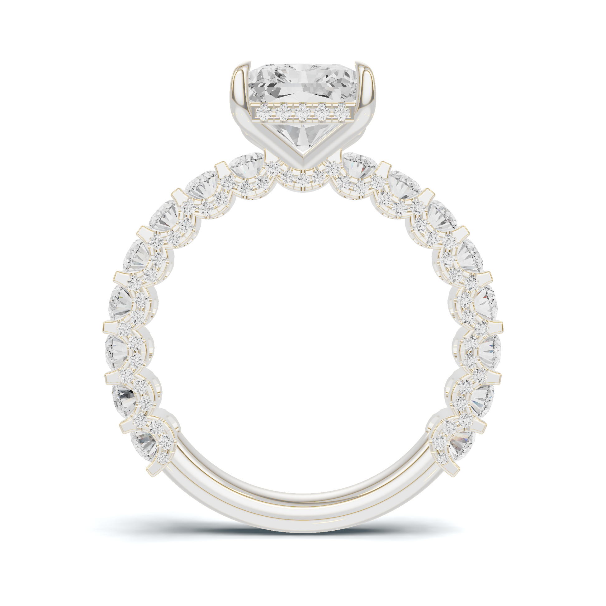 Luxe Brilliant Pave Infinity Ring