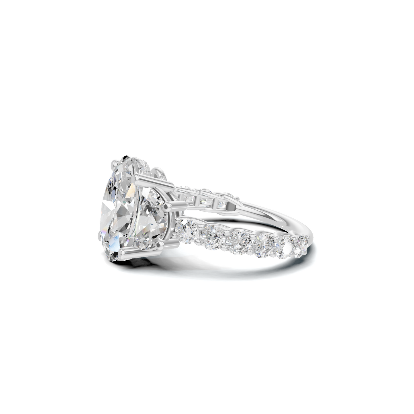 Luxe Brilliant Shared Prong Ring
