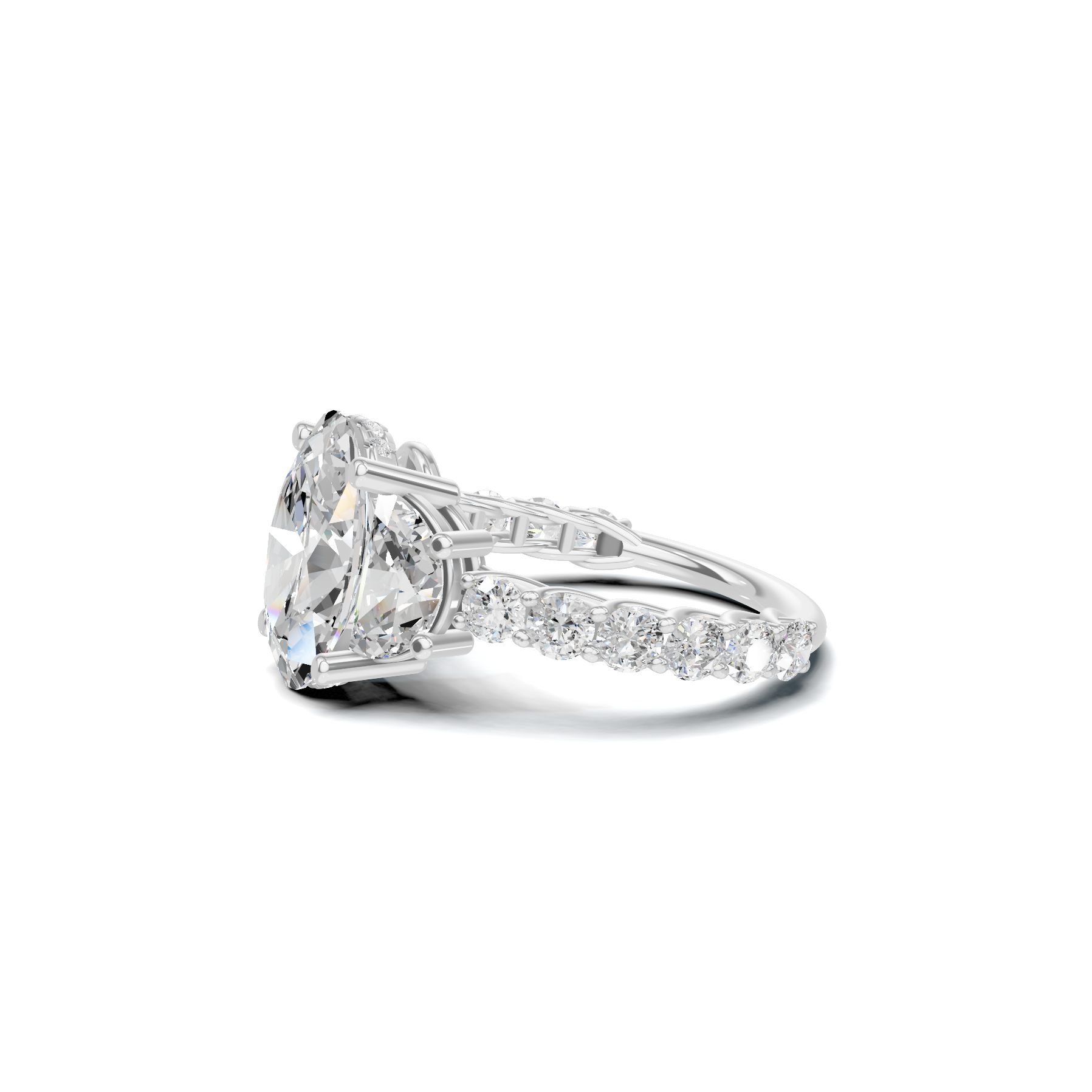 Luxe Brilliant Shared Prong Ring