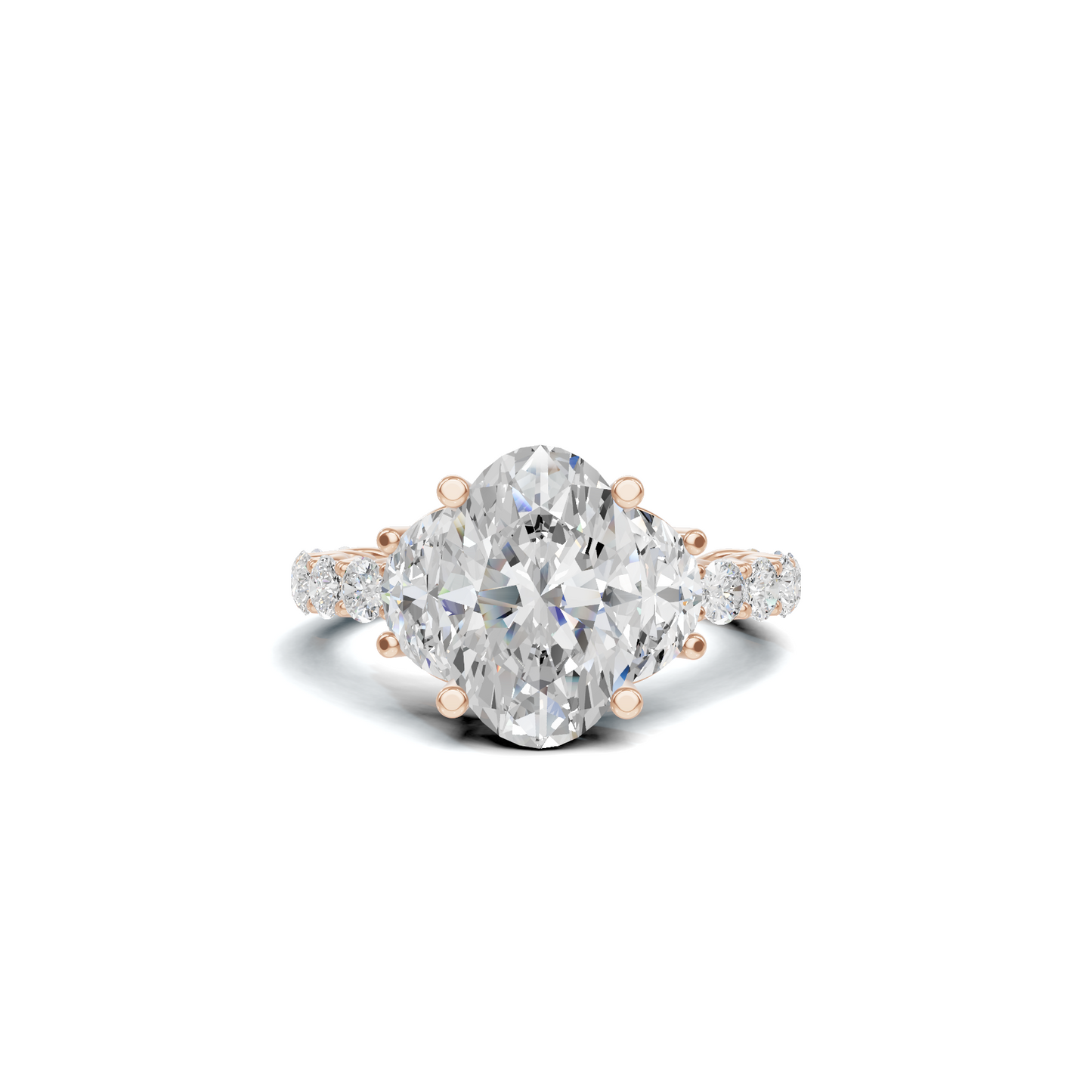 Luxe Brilliant Shared Prong Ring