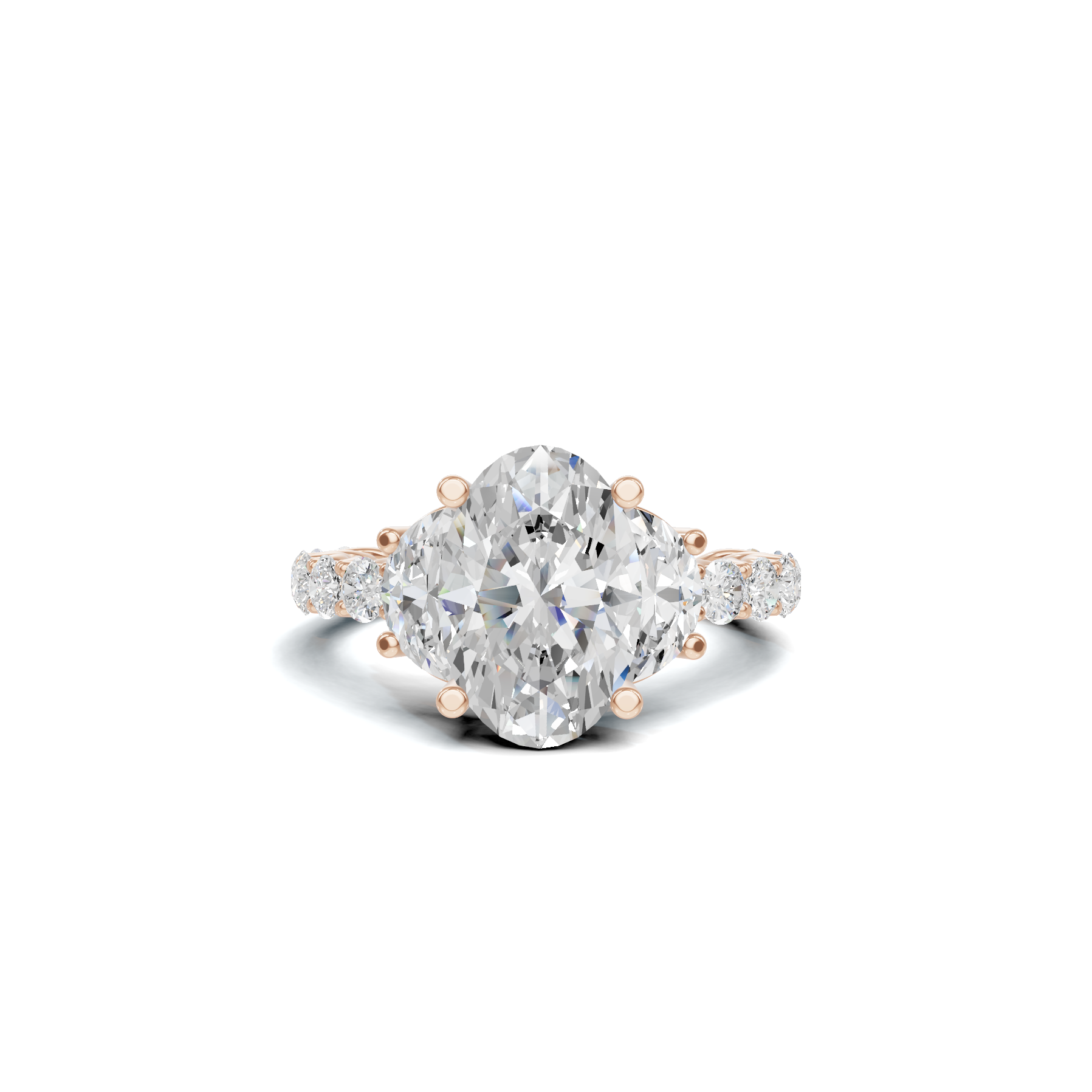 Luxe Brilliant Shared Prong Ring