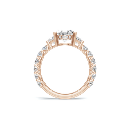 Luxe Brilliant Shared Prong Ring