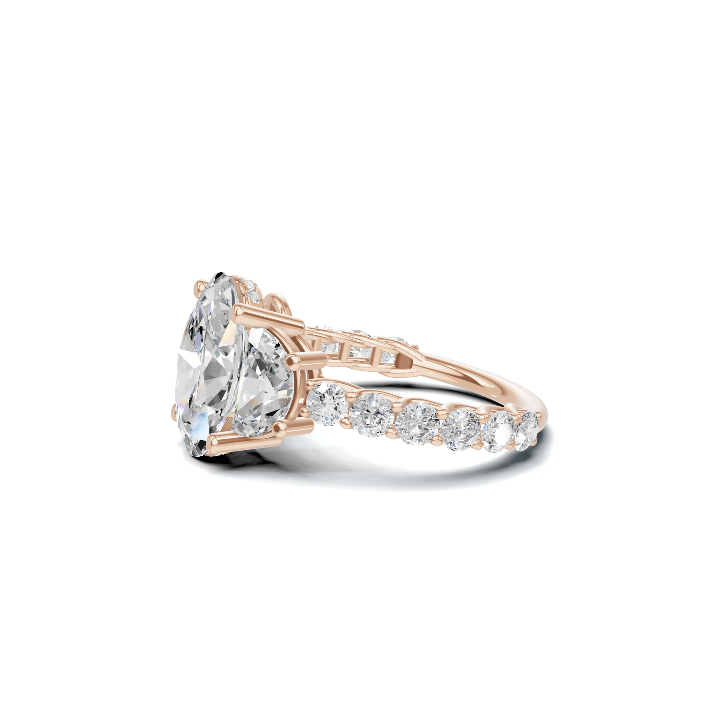 Luxe Brilliant Shared Prong Ring