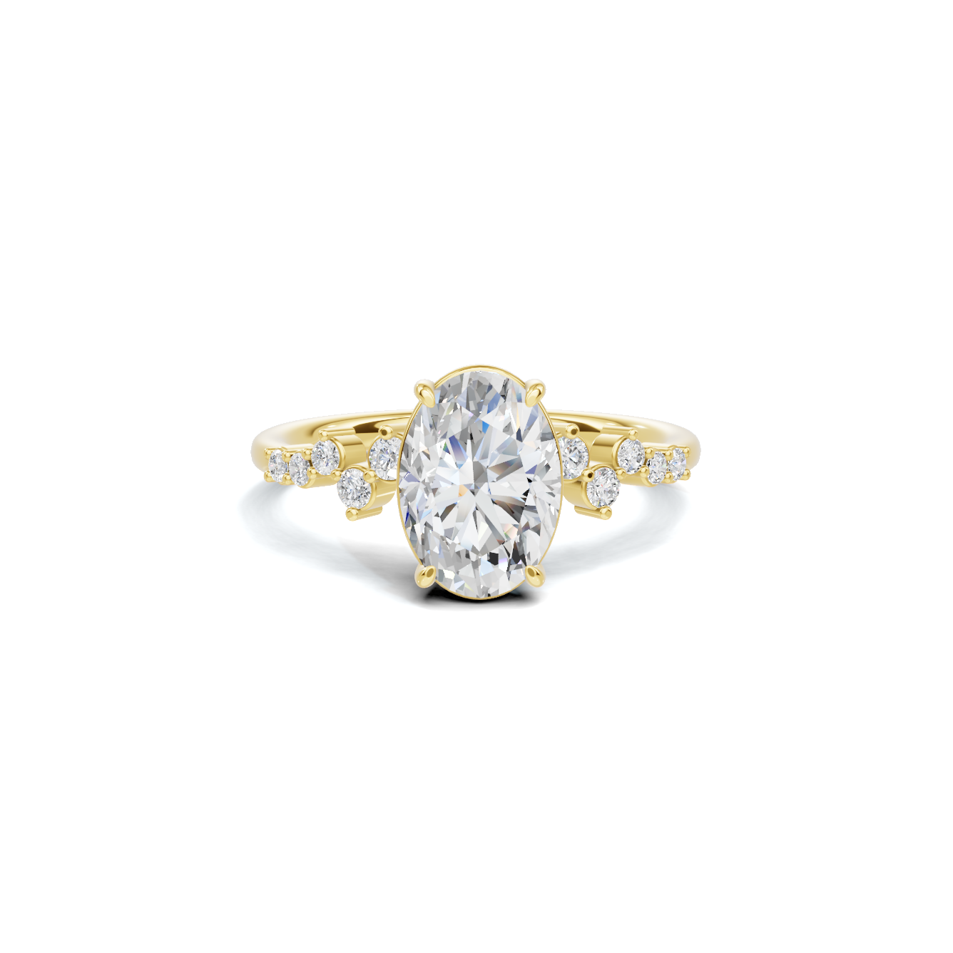 Luxe Cluster Accent Ring