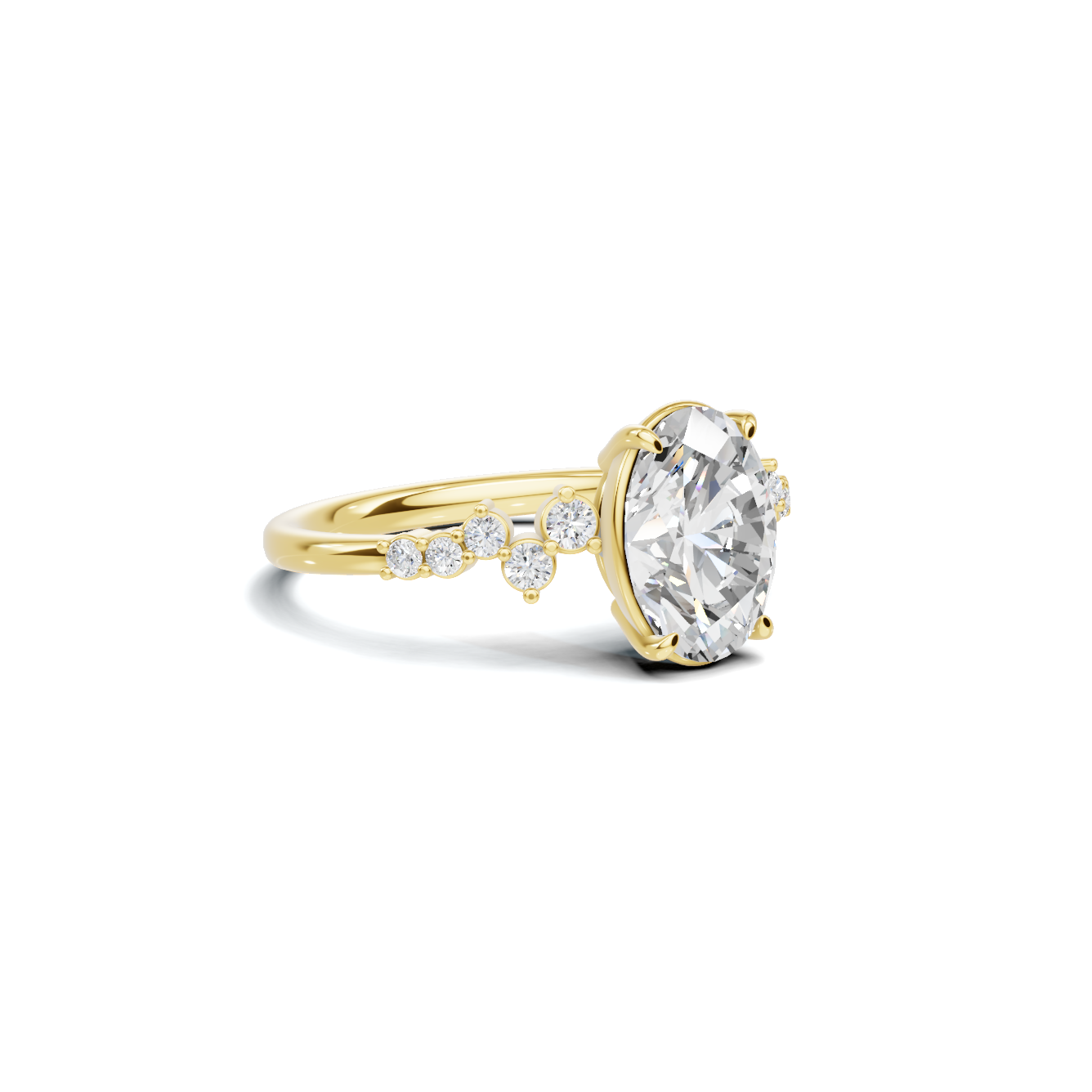 Luxe Cluster Accent Ring