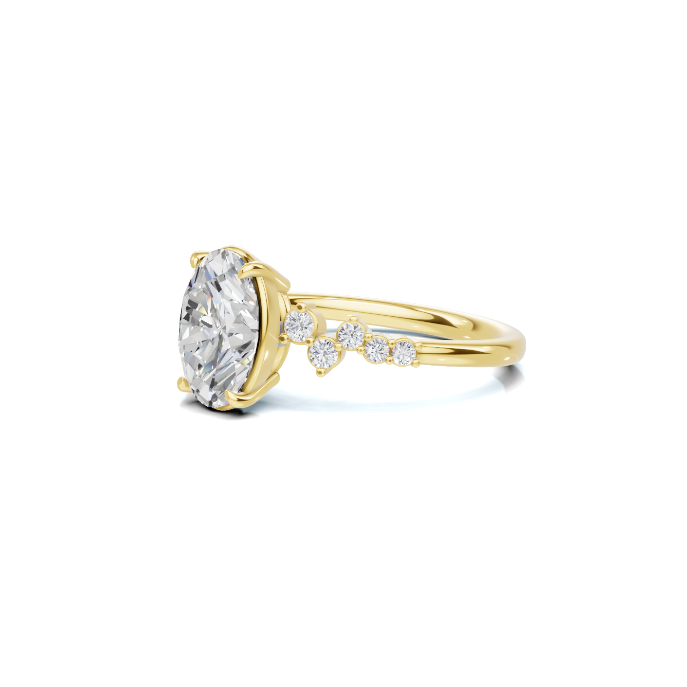 Luxe Cluster Accent Ring