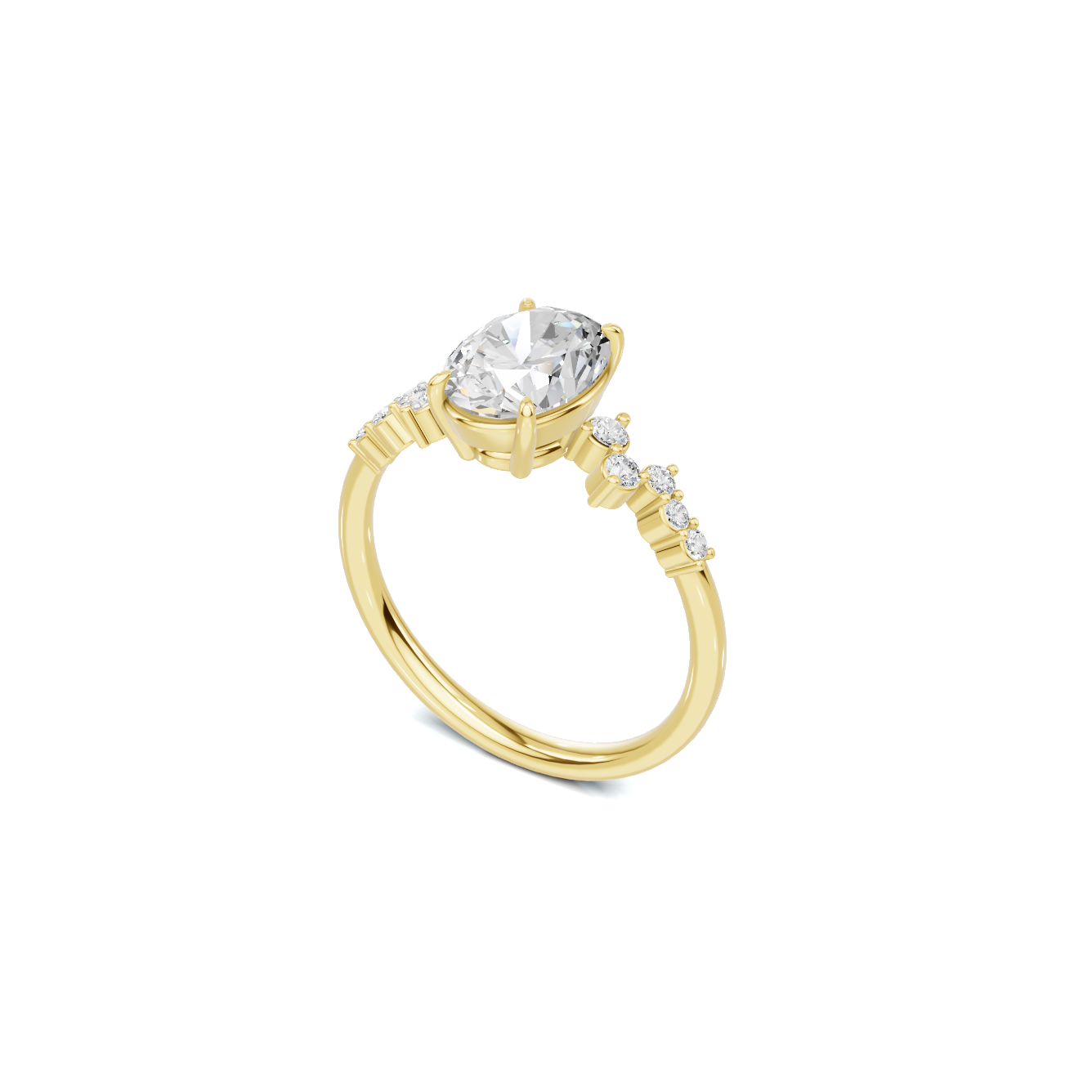 Luxe Cluster Accent Ring