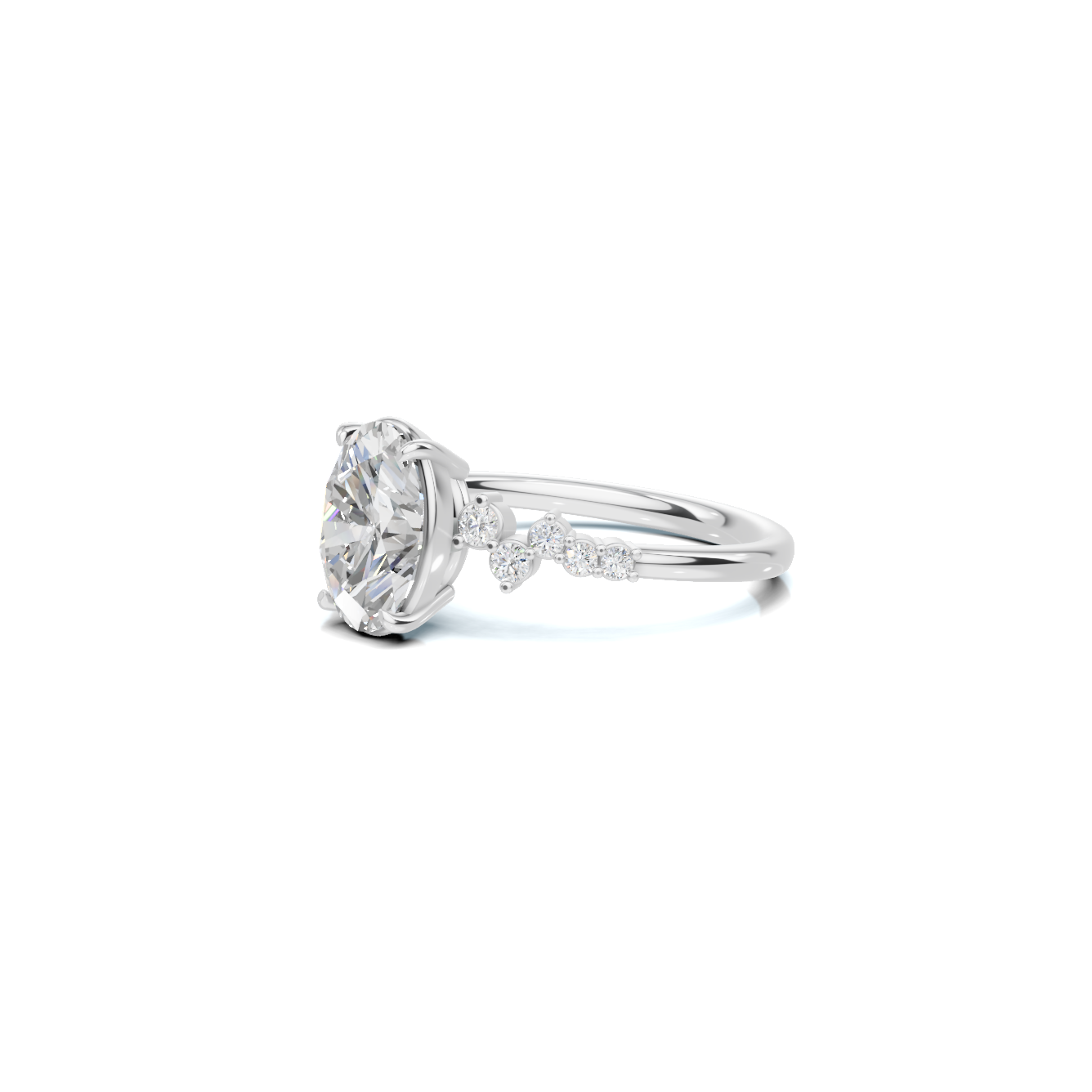 Luxe Cluster Accent Ring