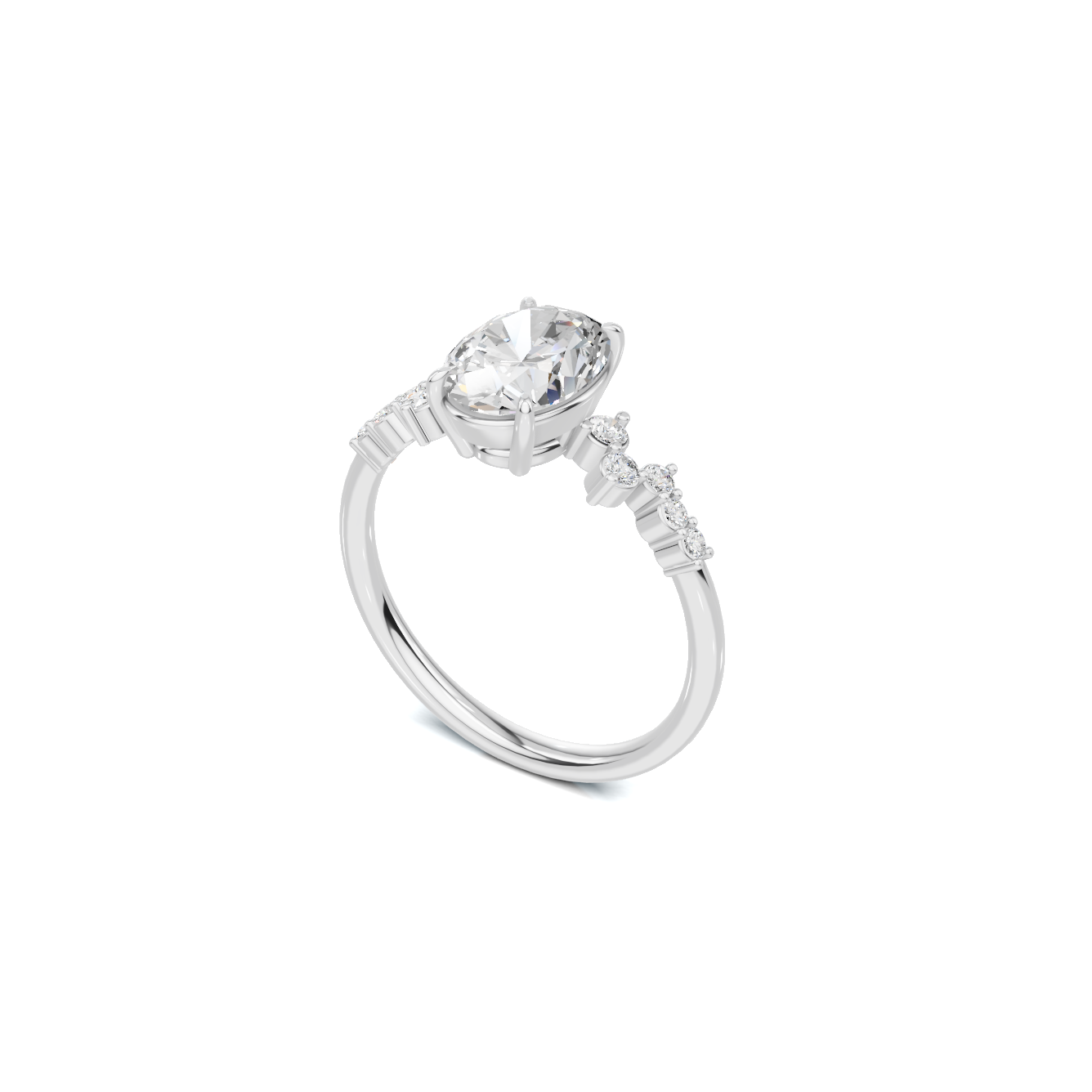 Luxe Cluster Accent Ring