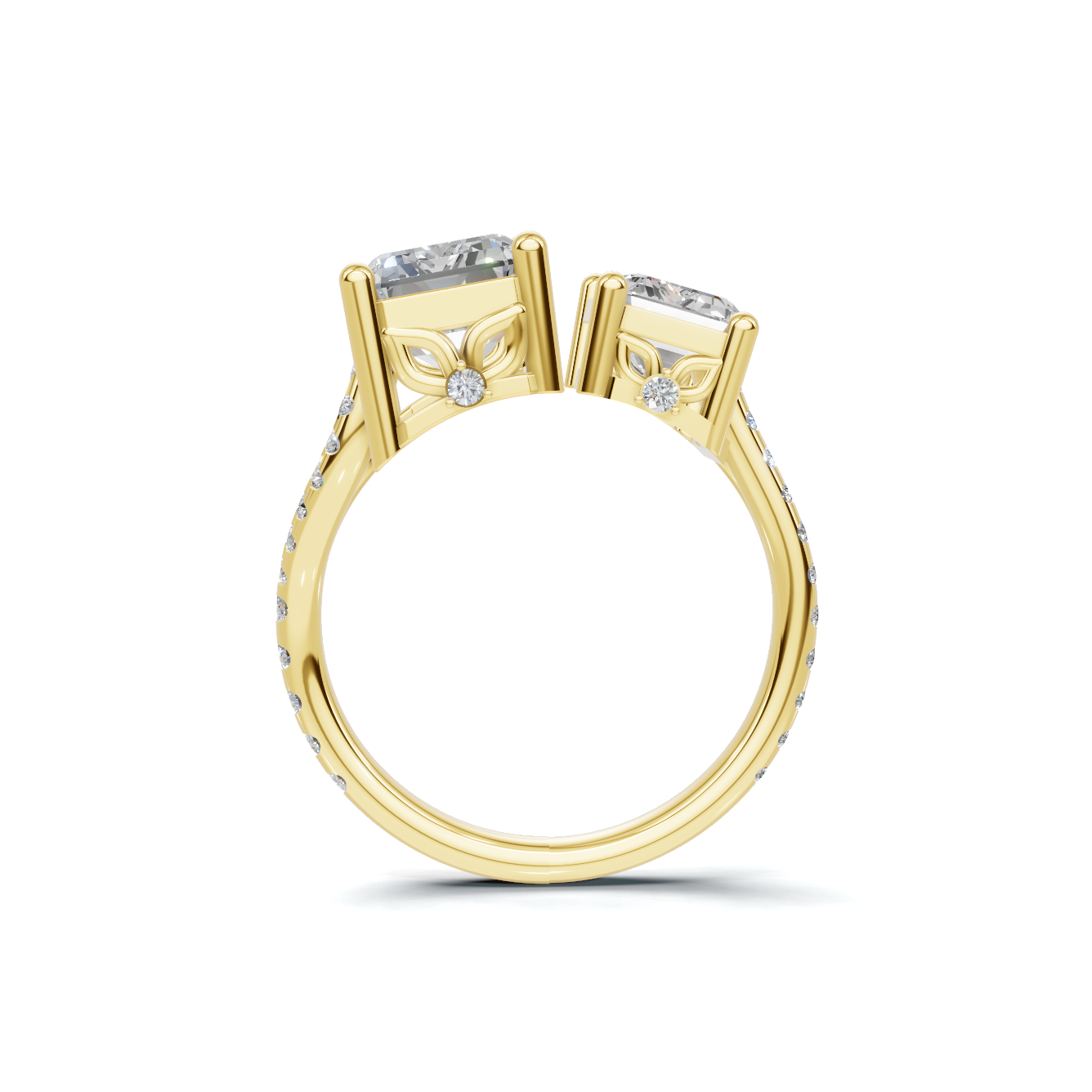 Luxe Dual Stone Ring
