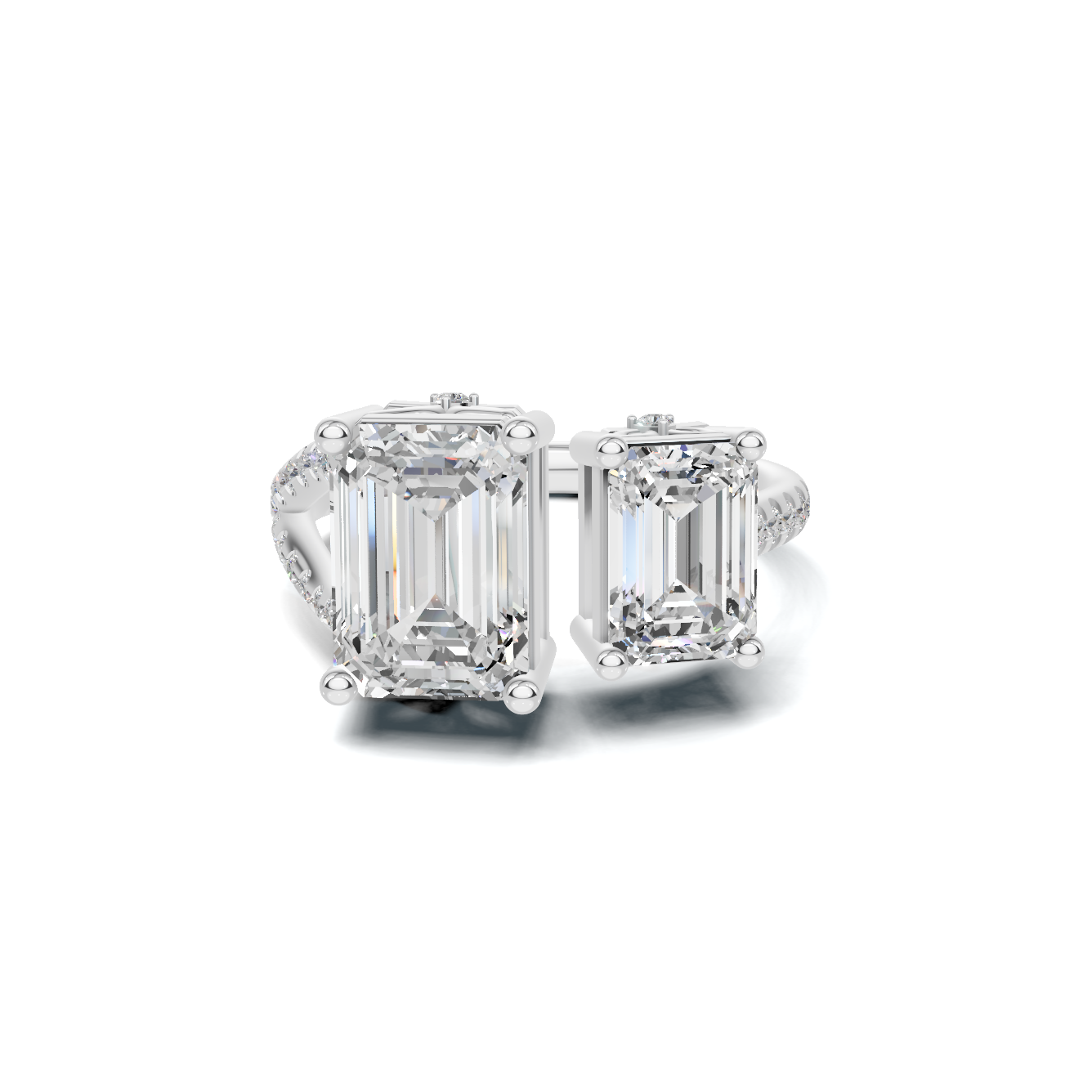 Luxe Dual Stone Ring