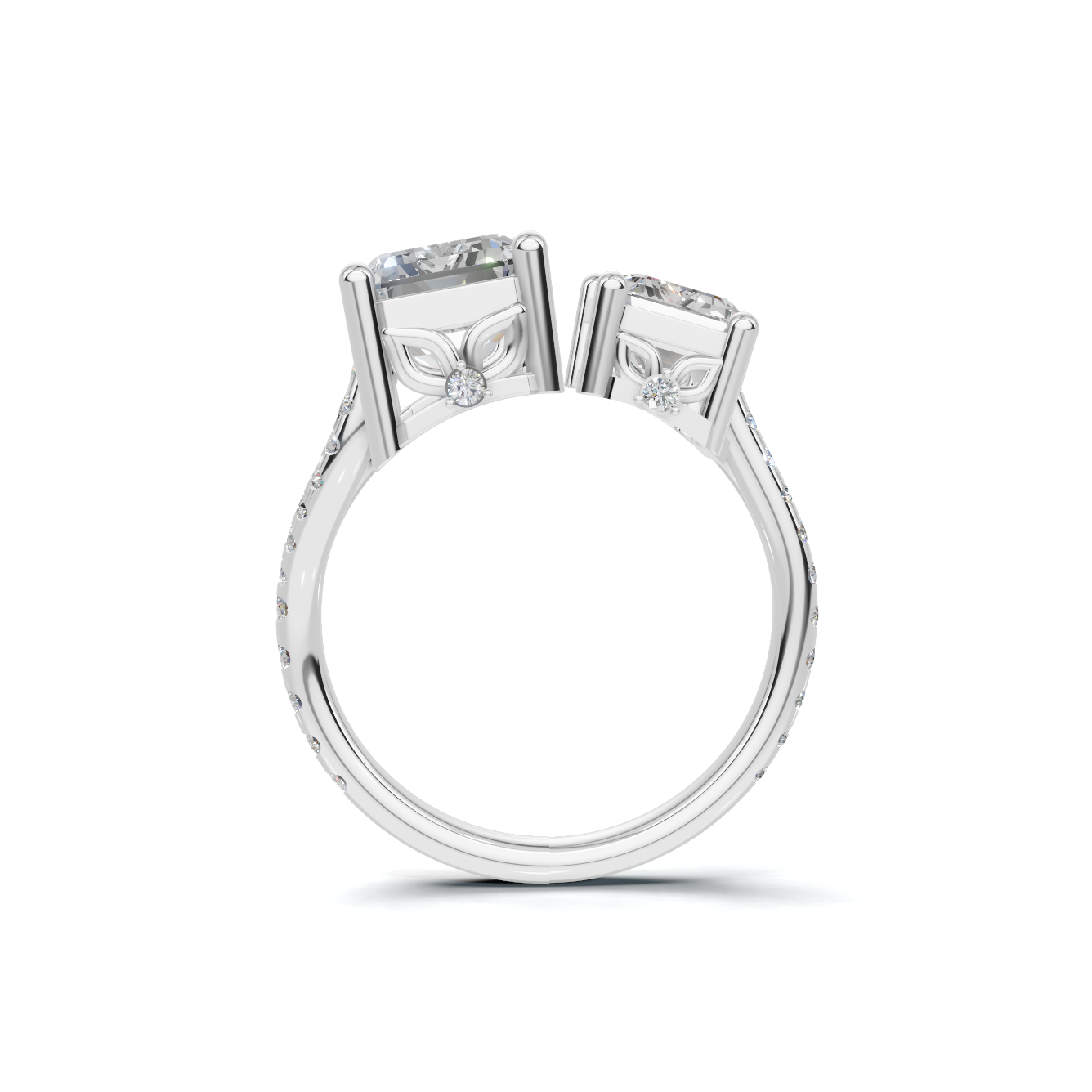 Luxe Dual Stone Ring