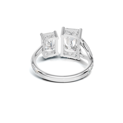 Luxe Dual Stone Ring