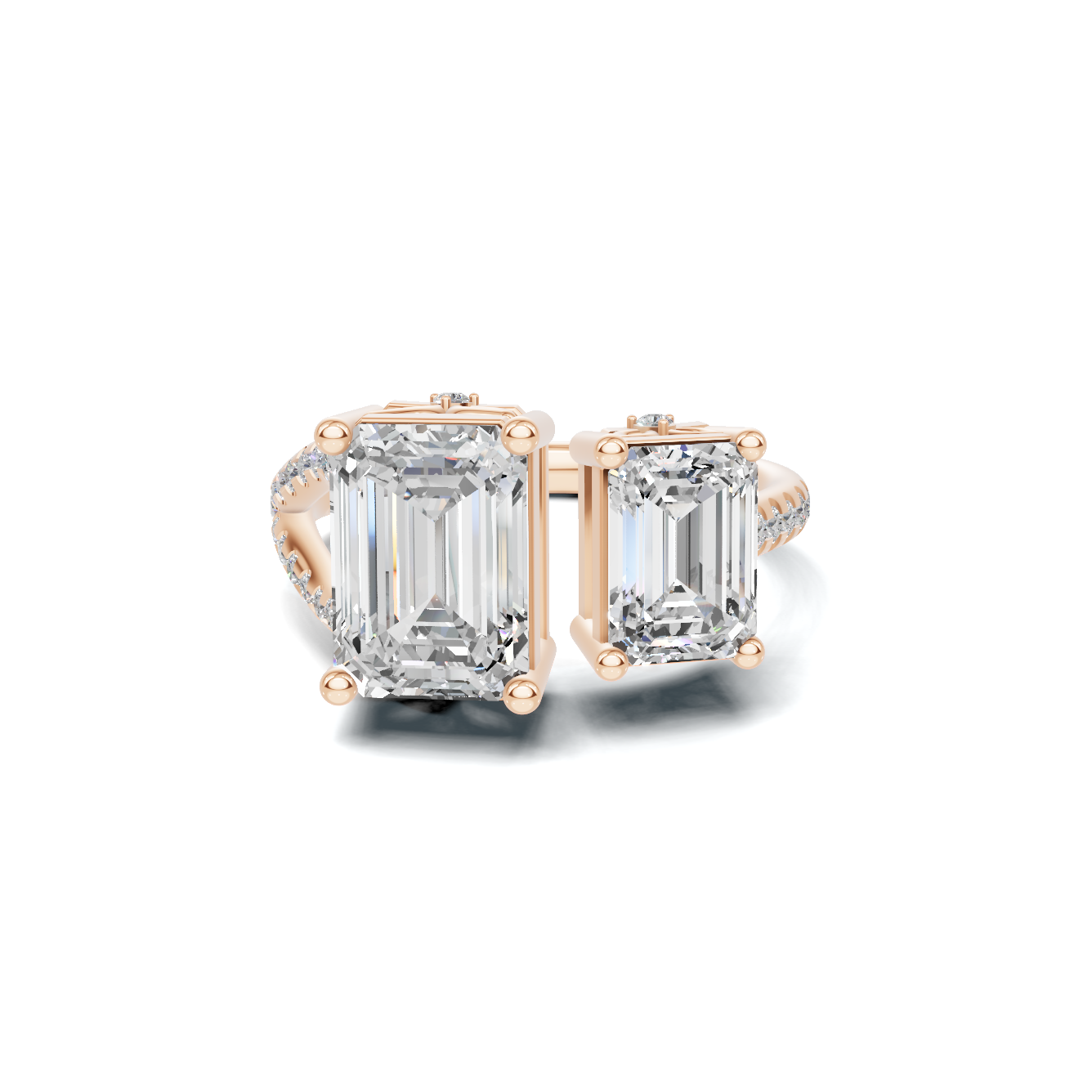 Luxe Dual Stone Ring