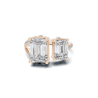 Luxe Dual Stone Ring