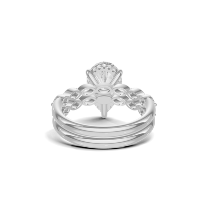 Luxe Elegant Accented Statement Ring