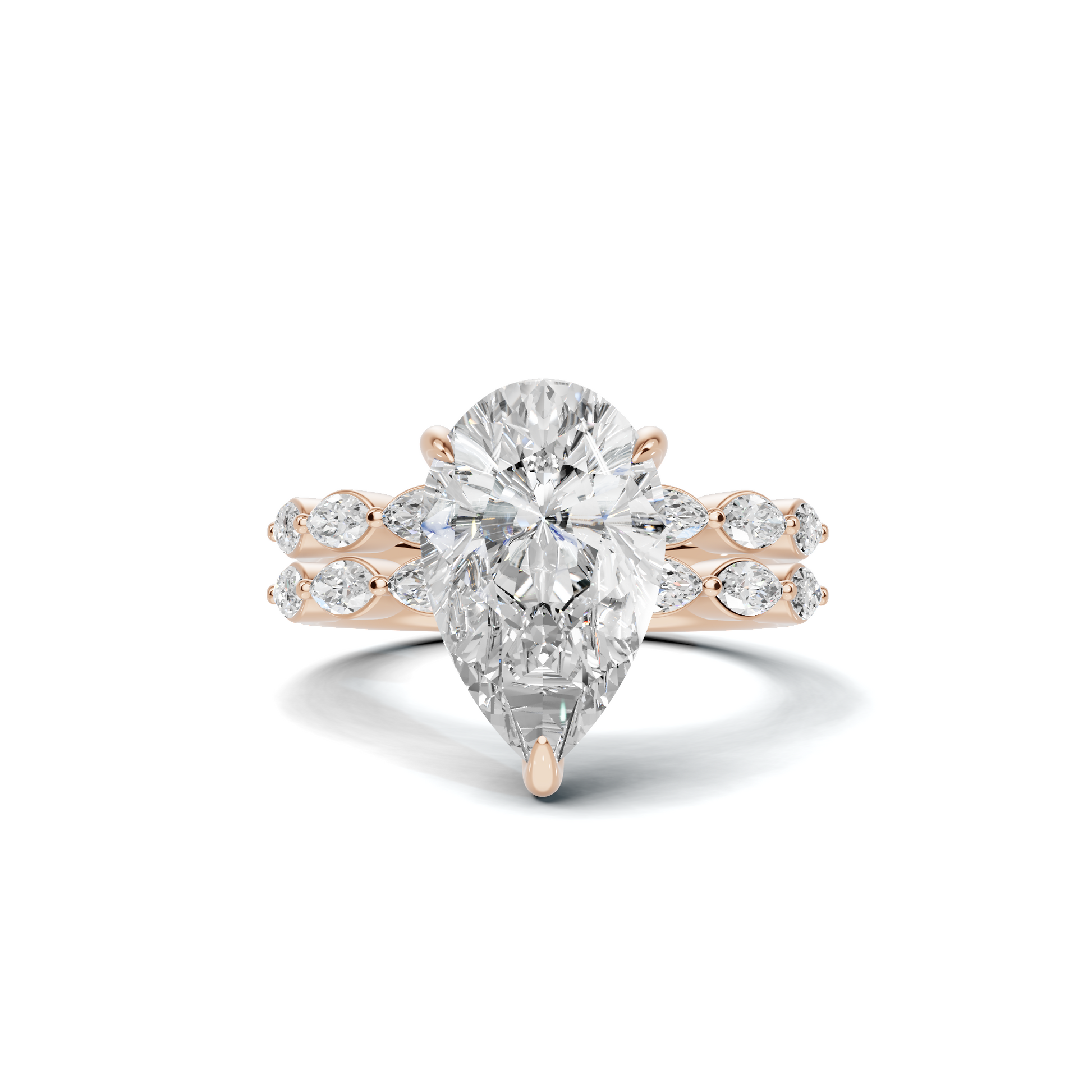 Luxe Elegant Accented Statement Ring