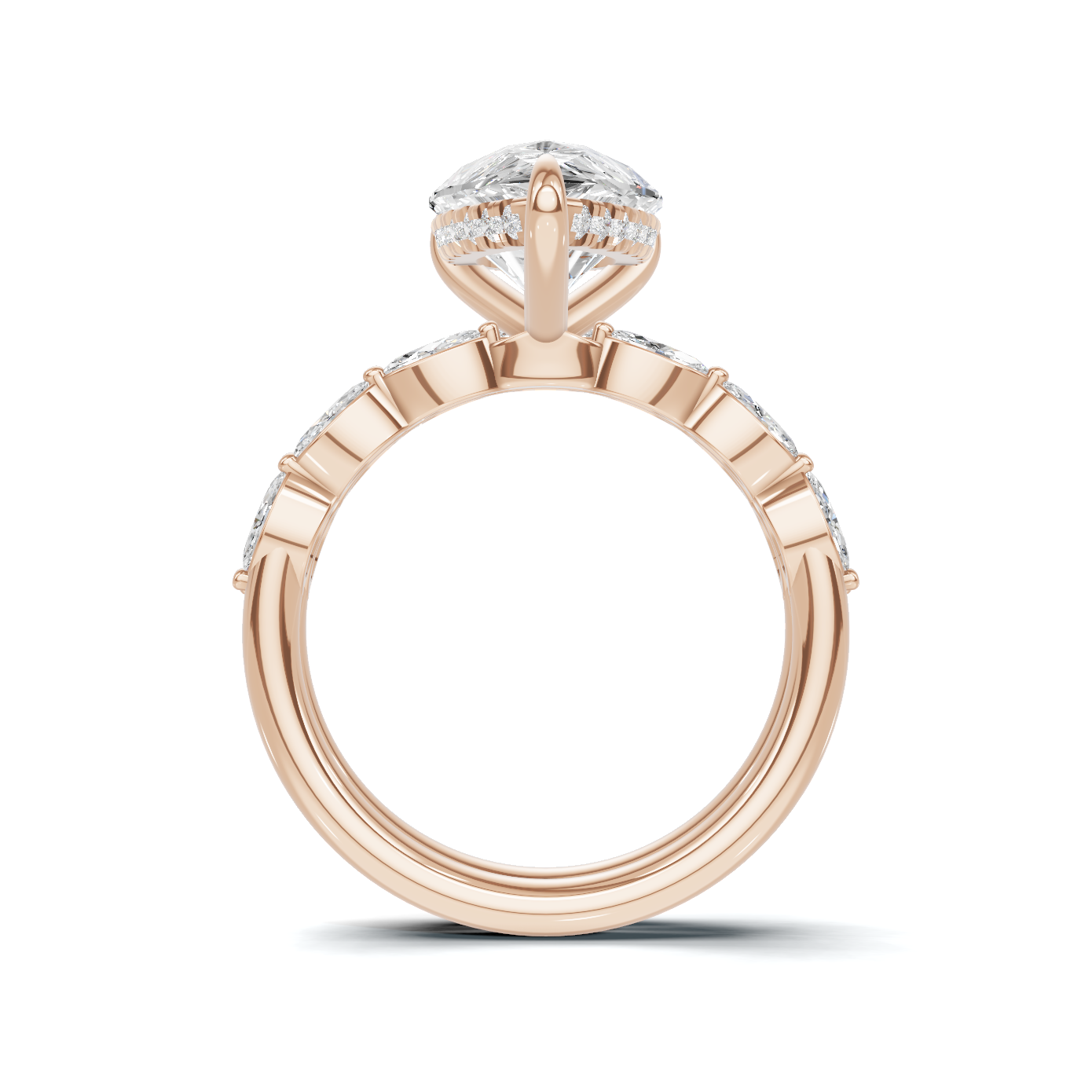 Luxe Elegant Accented Statement Ring