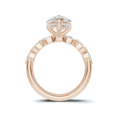 Luxe Elegant Accented Statement Ring