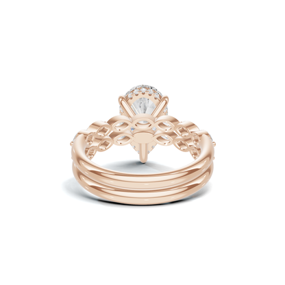 Luxe Elegant Accented Statement Ring