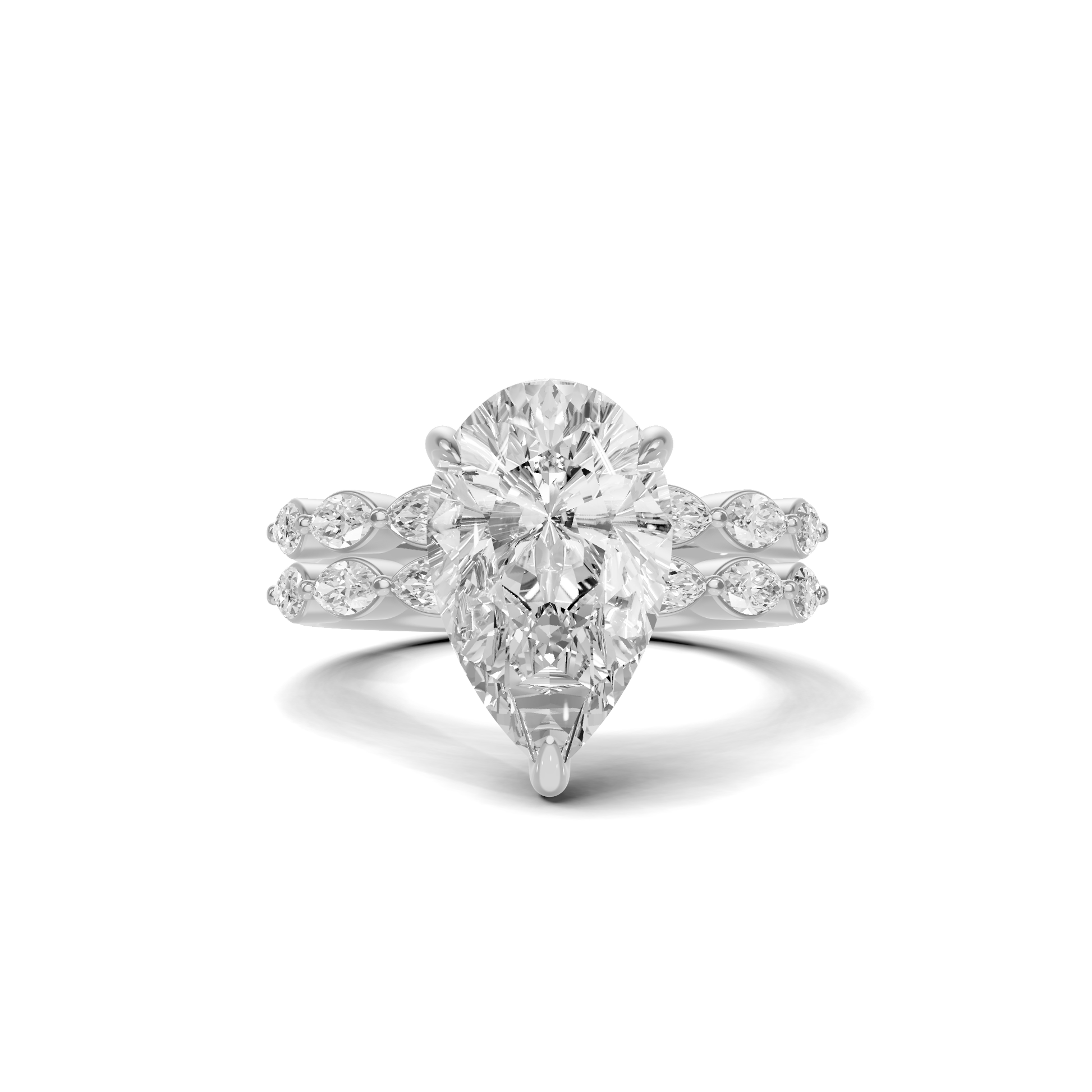 Luxe Elegant Accented Statement Ring