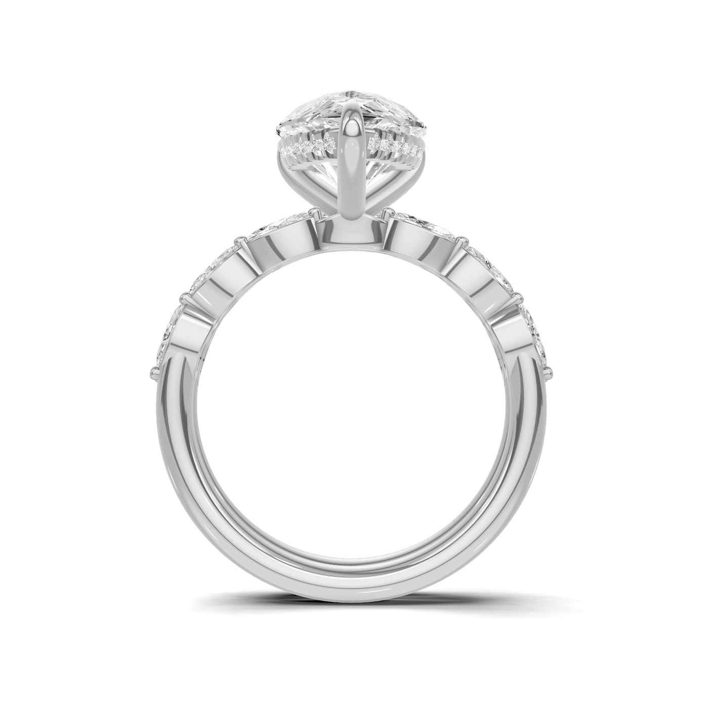 Luxe Elegant Accented Statement Ring