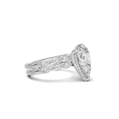 Luxe Elegant Accented Statement Ring
