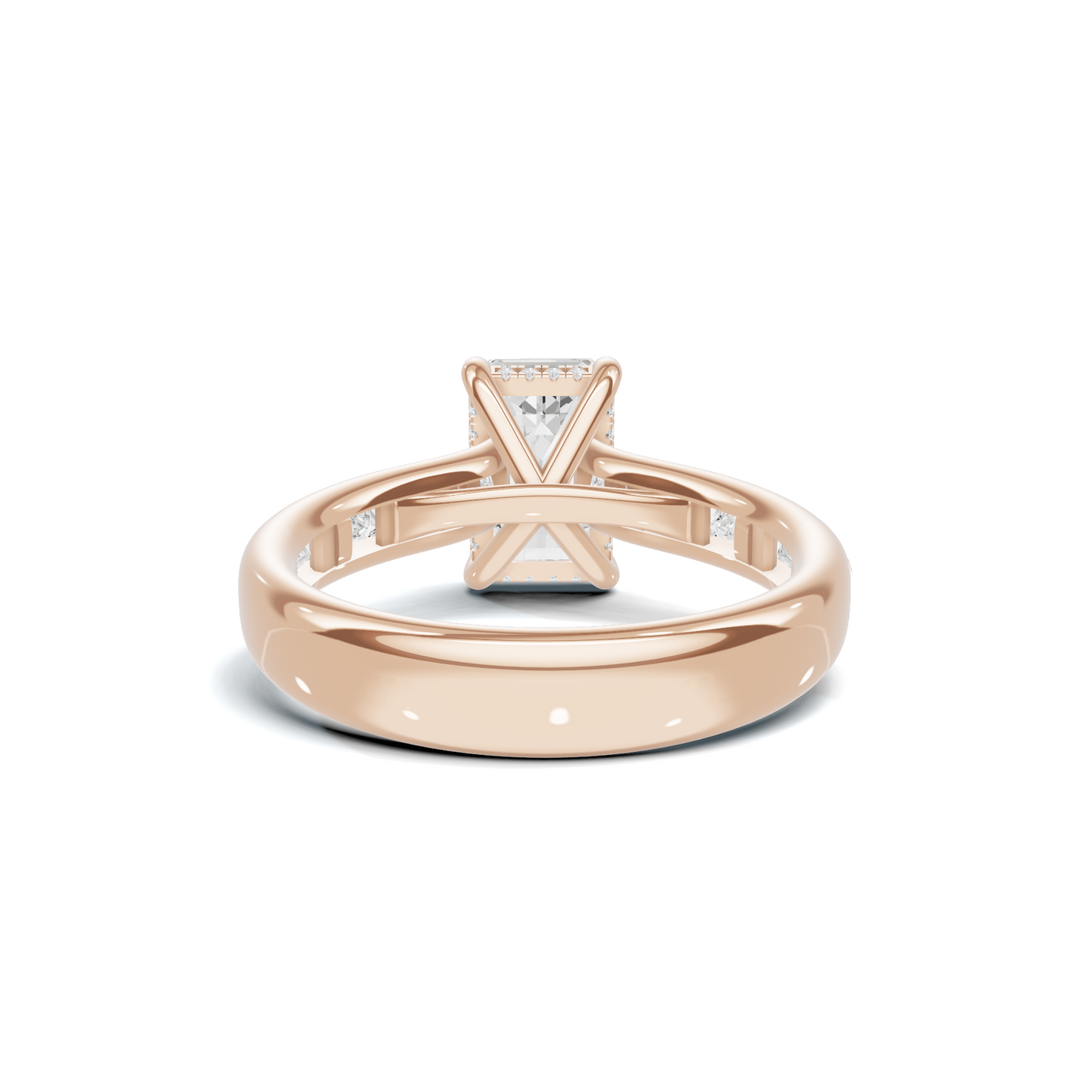 Luxe Elegant Channel Set Ring