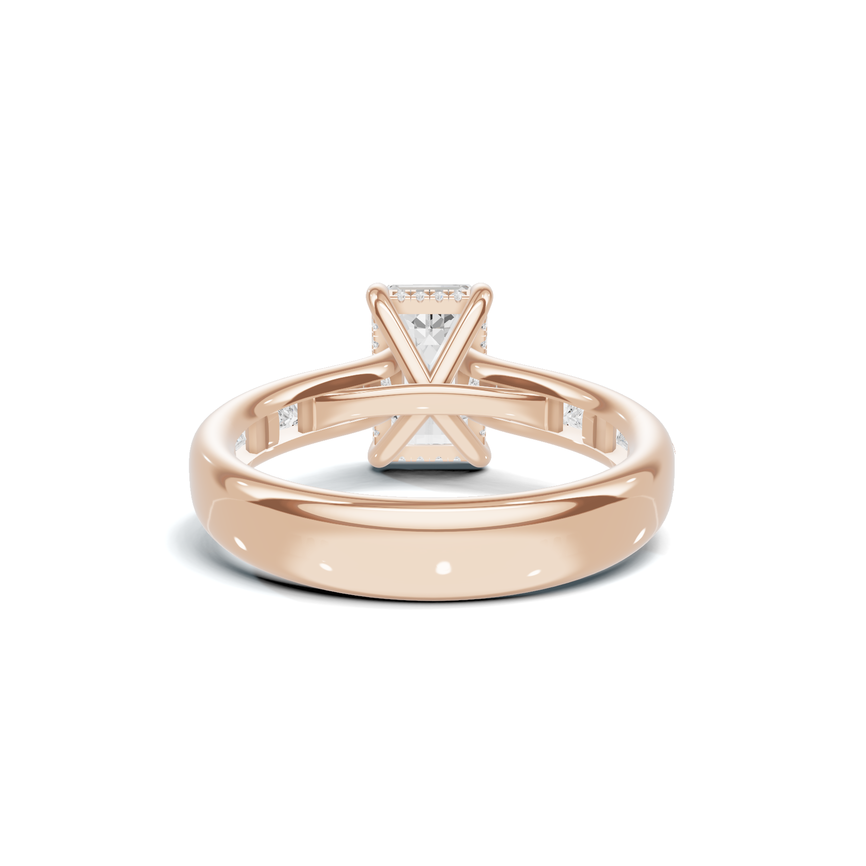Luxe Elegant Channel Set Ring