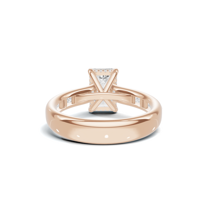 Luxe Elegant Channel Set Ring