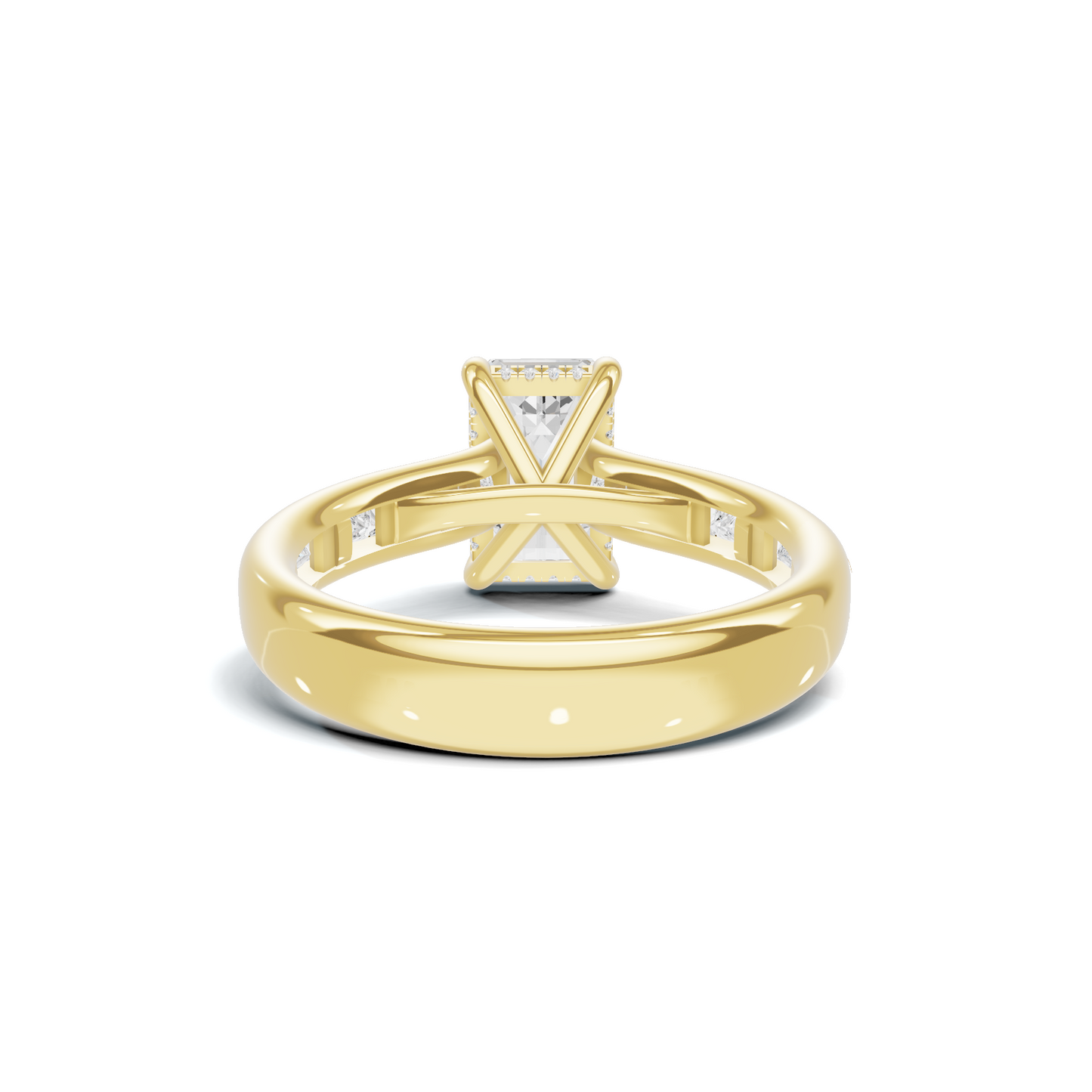 Luxe Elegant Channel Set Ring